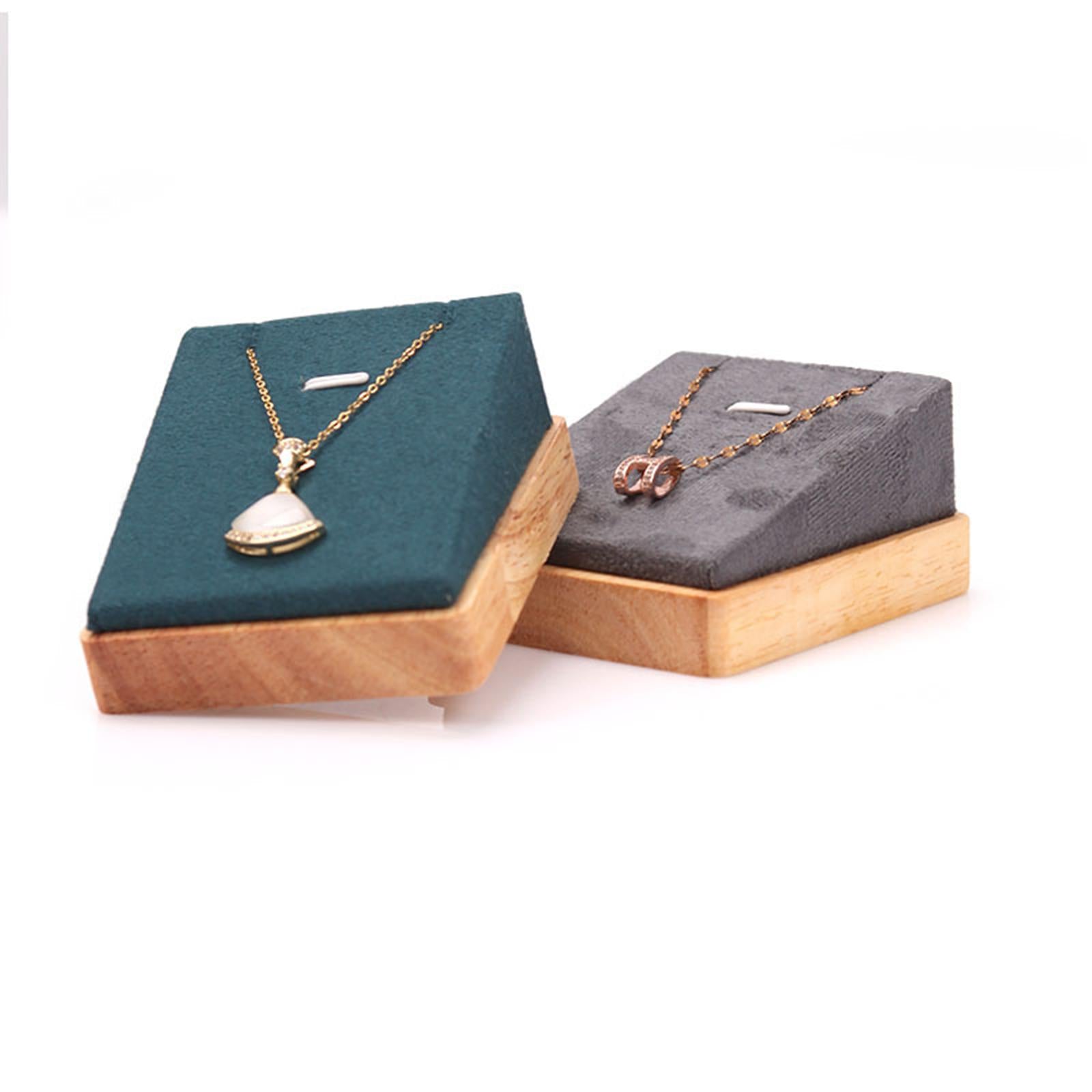 Necklace Display Stand Chain Necklace Holder for Home Anniversary Green