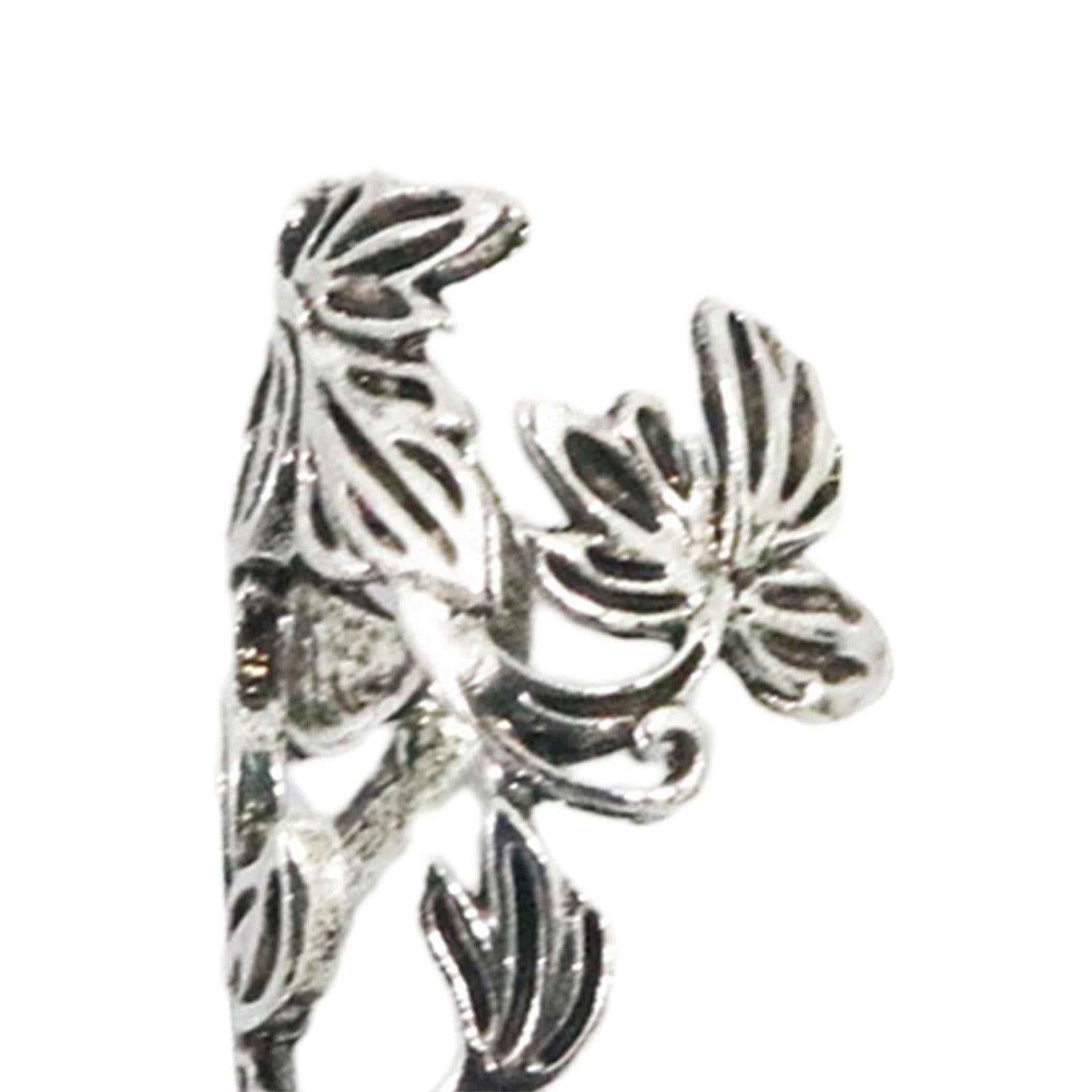 Cartilage Ear Cuff Vintage Style Clip on Earring for Women Men Party Bronze Silver Right