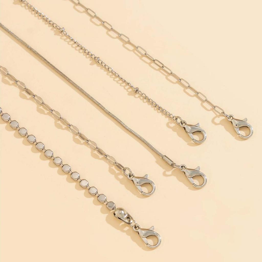 5Pcs Gold Bracelets for Women Elegant Cute Trendy for Party Wedding Birthday