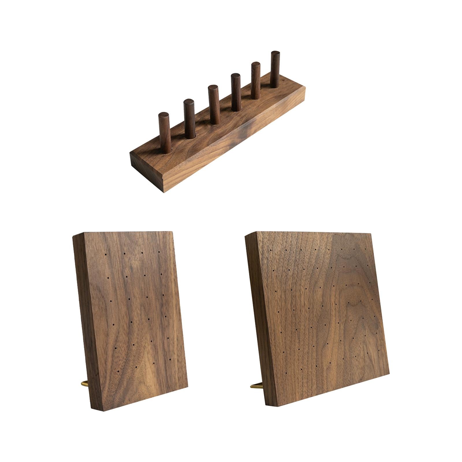 Jewelry Display Stand Decor Jewelry Rack for Desktop Props Live Broadcasting Ring Rack 20x5x6cm
