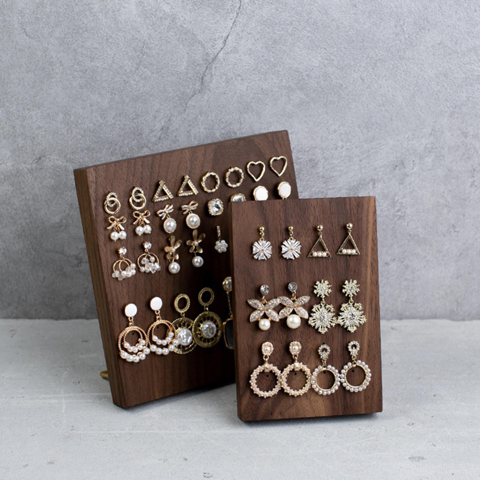 Jewelry Display Stand Decor Jewelry Rack for Desktop Props Live Broadcasting Earring Rack 17x17cm