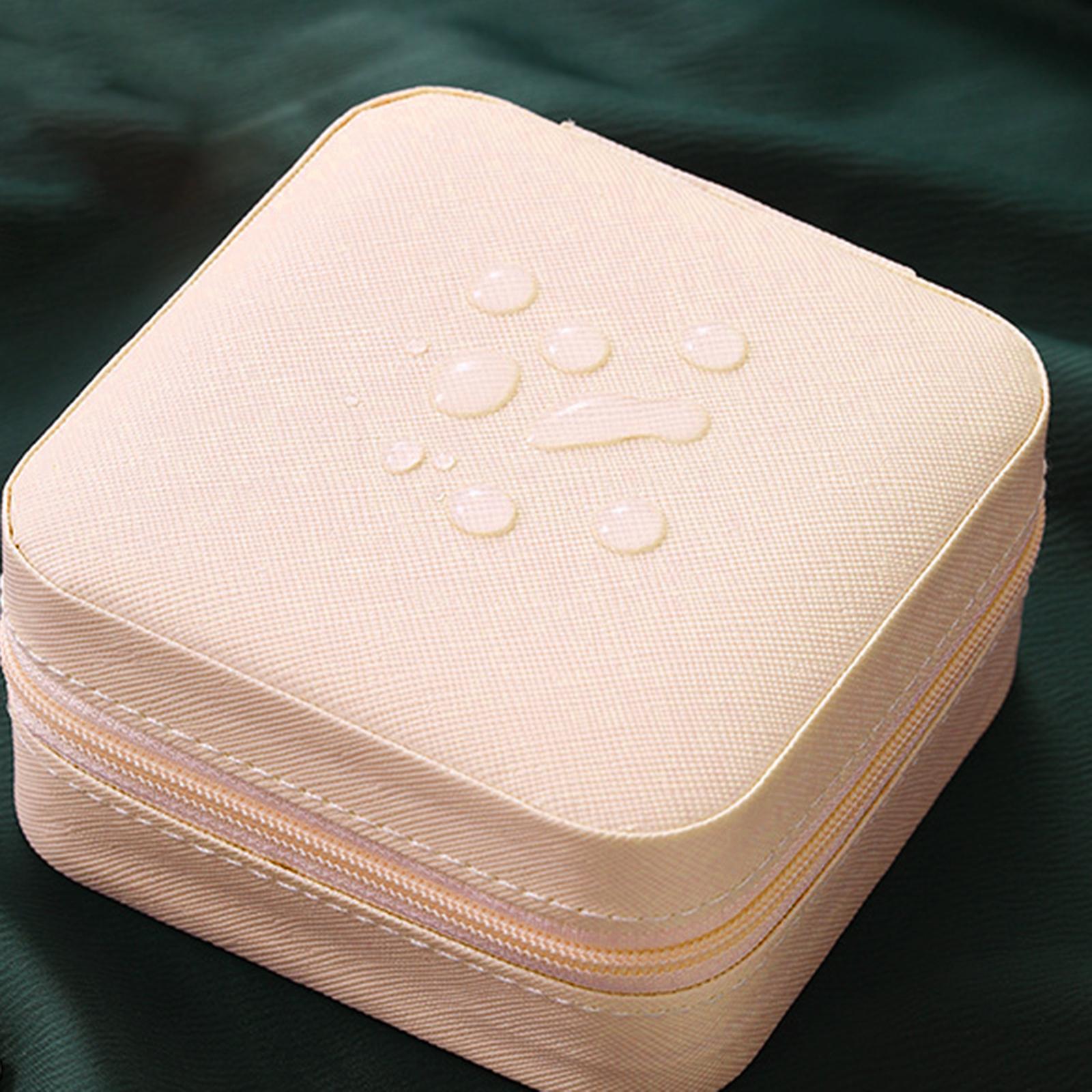 Jewelry Box Container Showcase Jewelry Storage Box for Pendant Charm Earring Pink