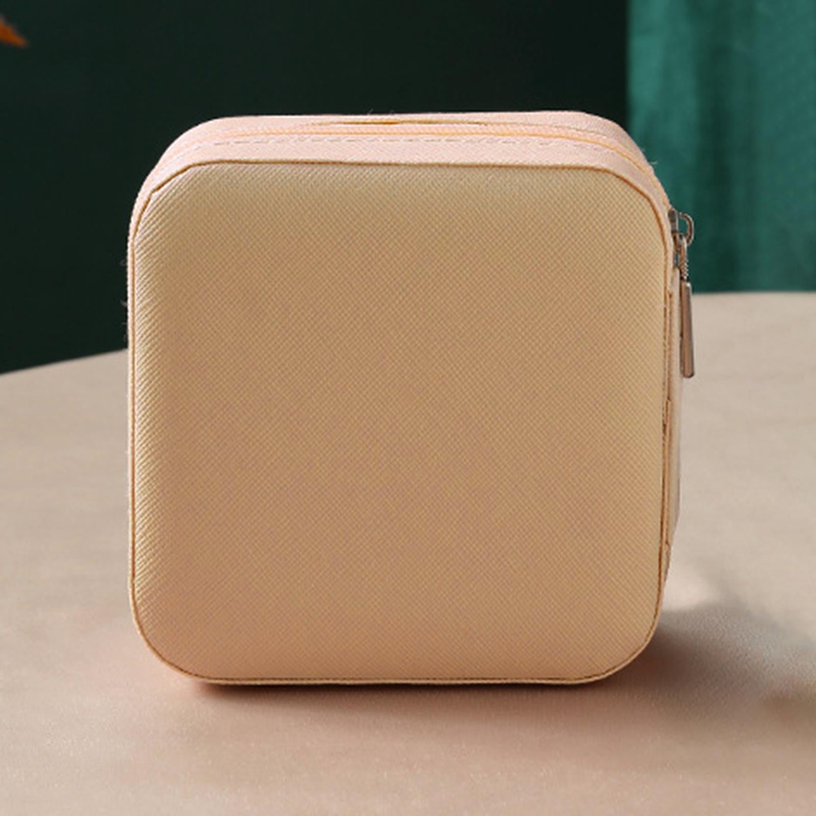 Jewelry Box Container Showcase Jewelry Storage Box for Pendant Charm Earring Pink