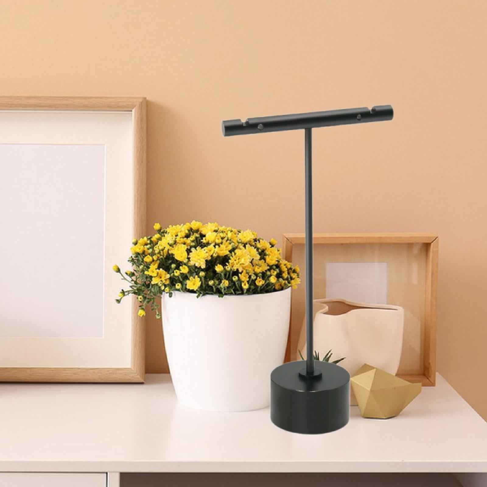 Earrings Holder Decorative with Base Countertop Multifunction Jewelry Stand 6cmx11.5cm Black