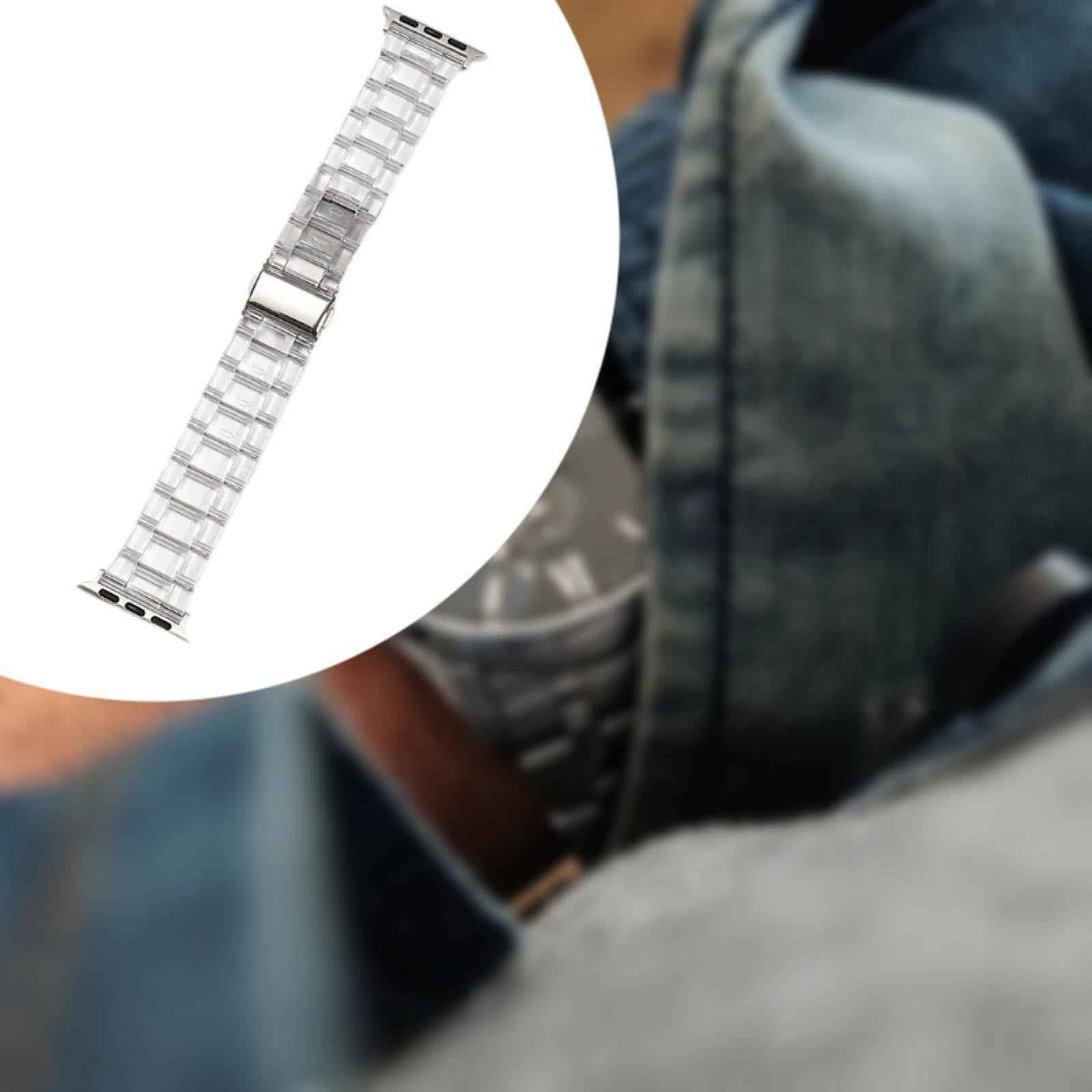 Smartwatches Watch Band Watch Bracelet Premium Resin and Acrylic Watch Strap