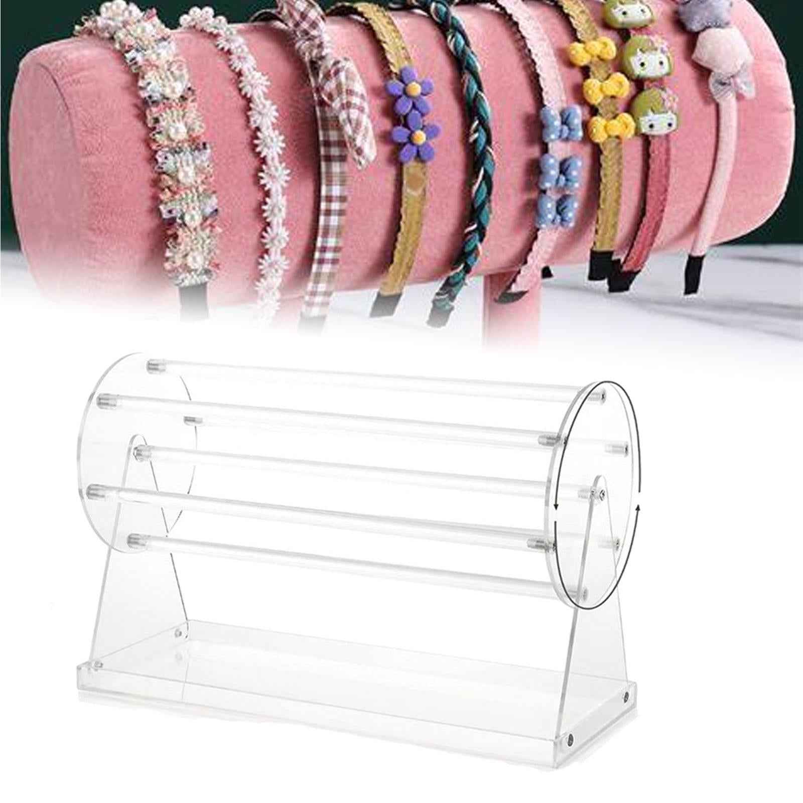 Claw Clip Organizer Jewelry Organizer Clear for Dressing Table Display Stand