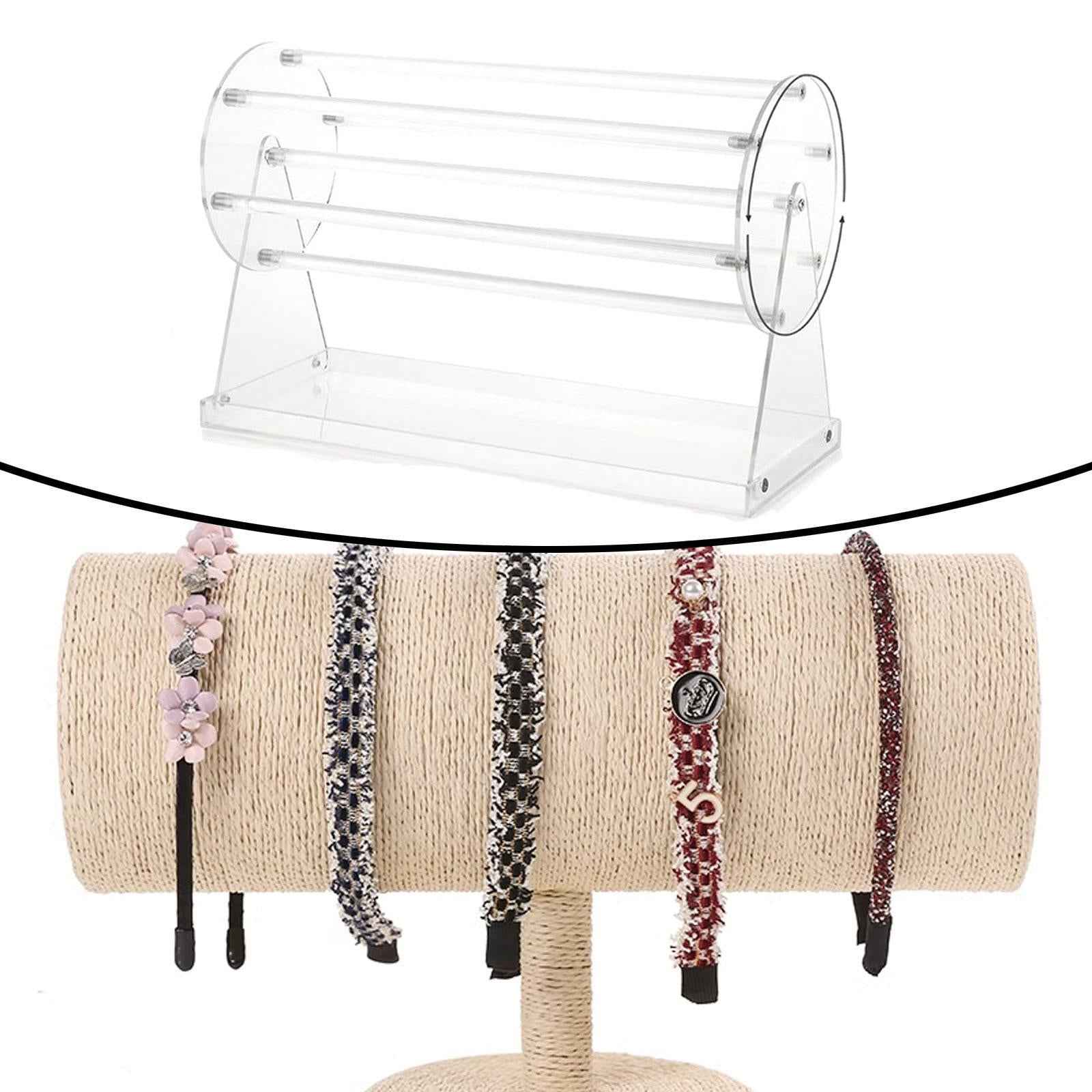 Claw Clip Organizer Jewelry Organizer Clear for Dressing Table Display Stand