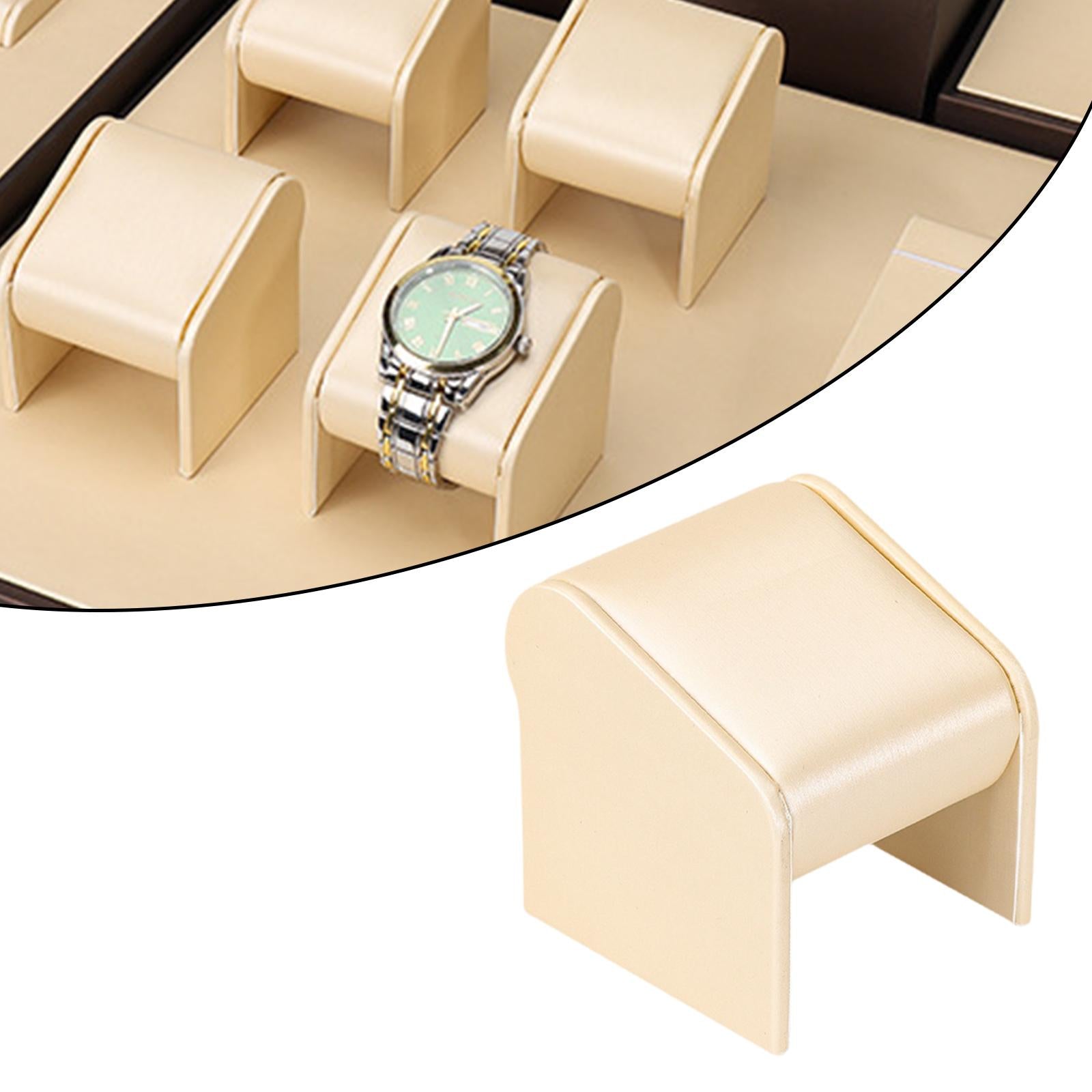 Watch Display Stand Bracelet Display Stand for Shopping Mall Office Showcase Beige
