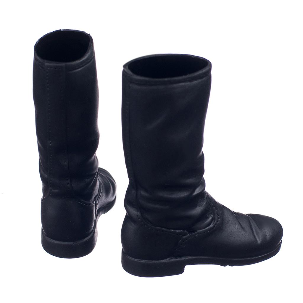 4 Pairs 1/6 Scale Long Boots Shoes for 12 Female Figure Body"