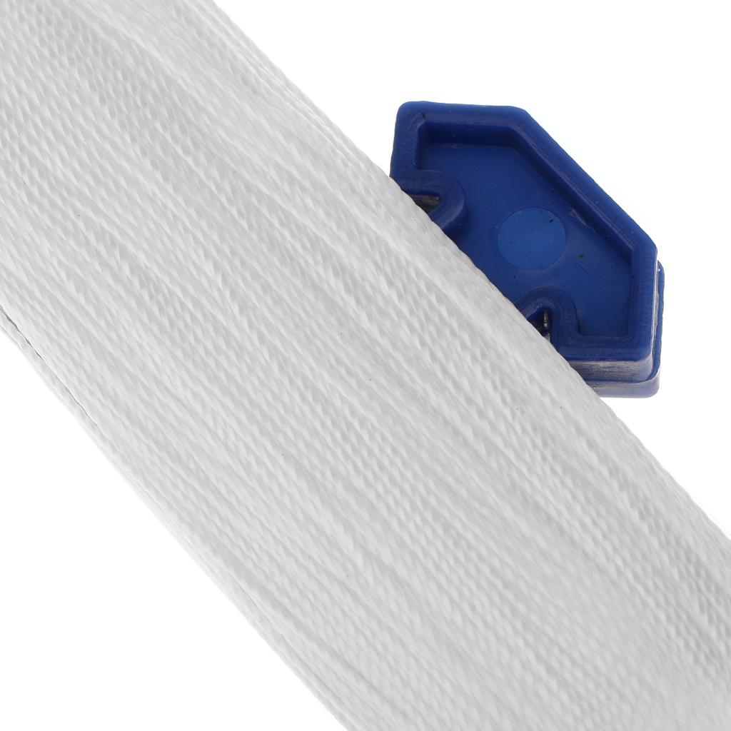 5x 100m Kite Line String Kite Handle D Shape Winder Board Outdoor Toys Blue