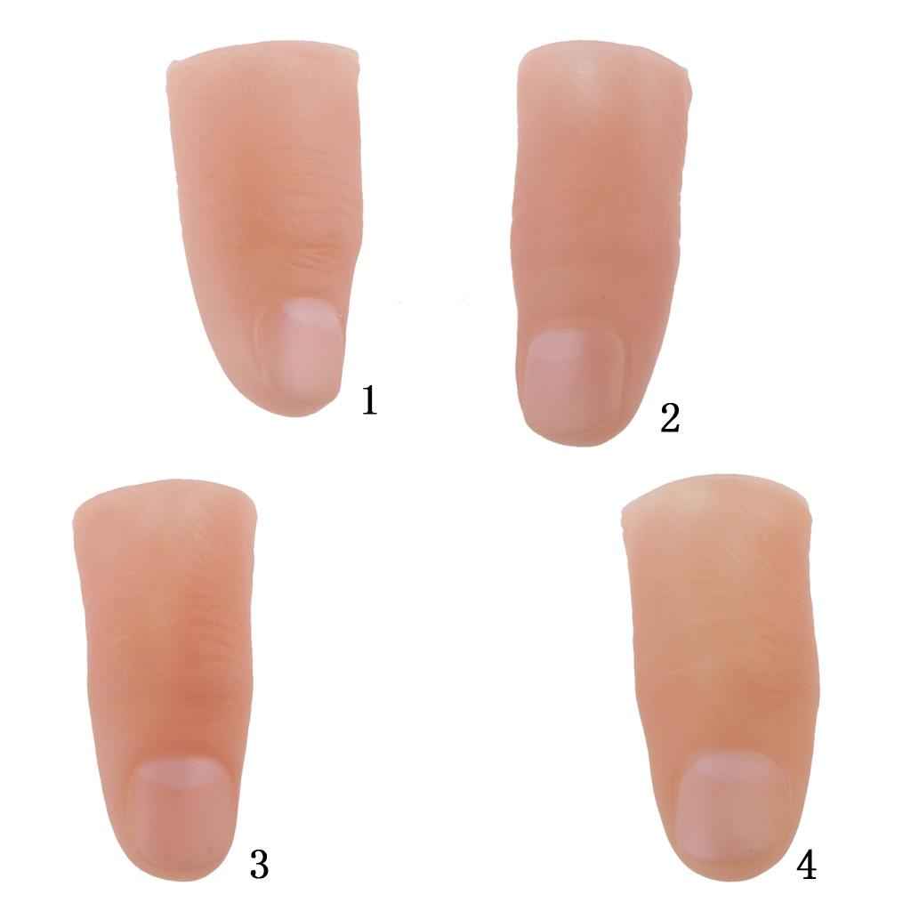Magic Thumb Tip Trick Rubber Close Up Vanish Appearing Finger Trick Props
