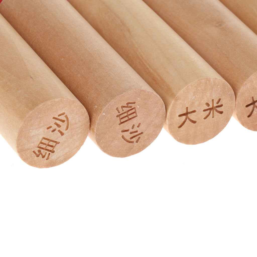 Wooden Montessori Sensorial Material - 6pcs Sound Cylinders