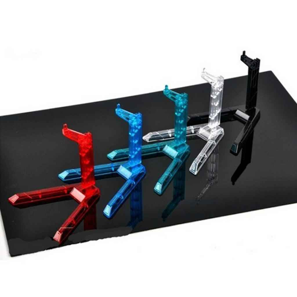 Action Figure Base Suitable Display Stand For Model Kits Kids Toys Black