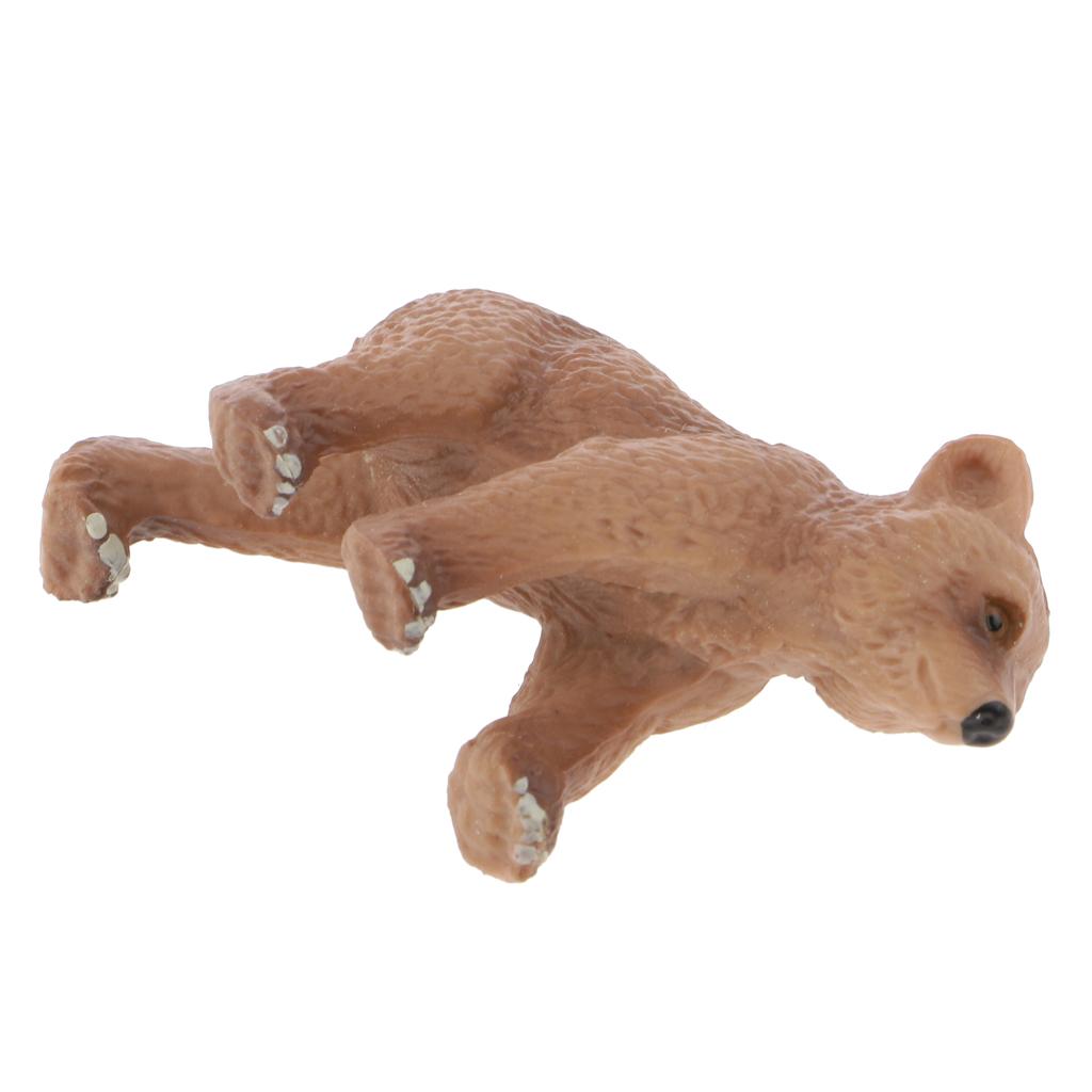 12 Pieces Realistic Wildlife/Zoo Animal Model Figurine Kids Educational Toy
