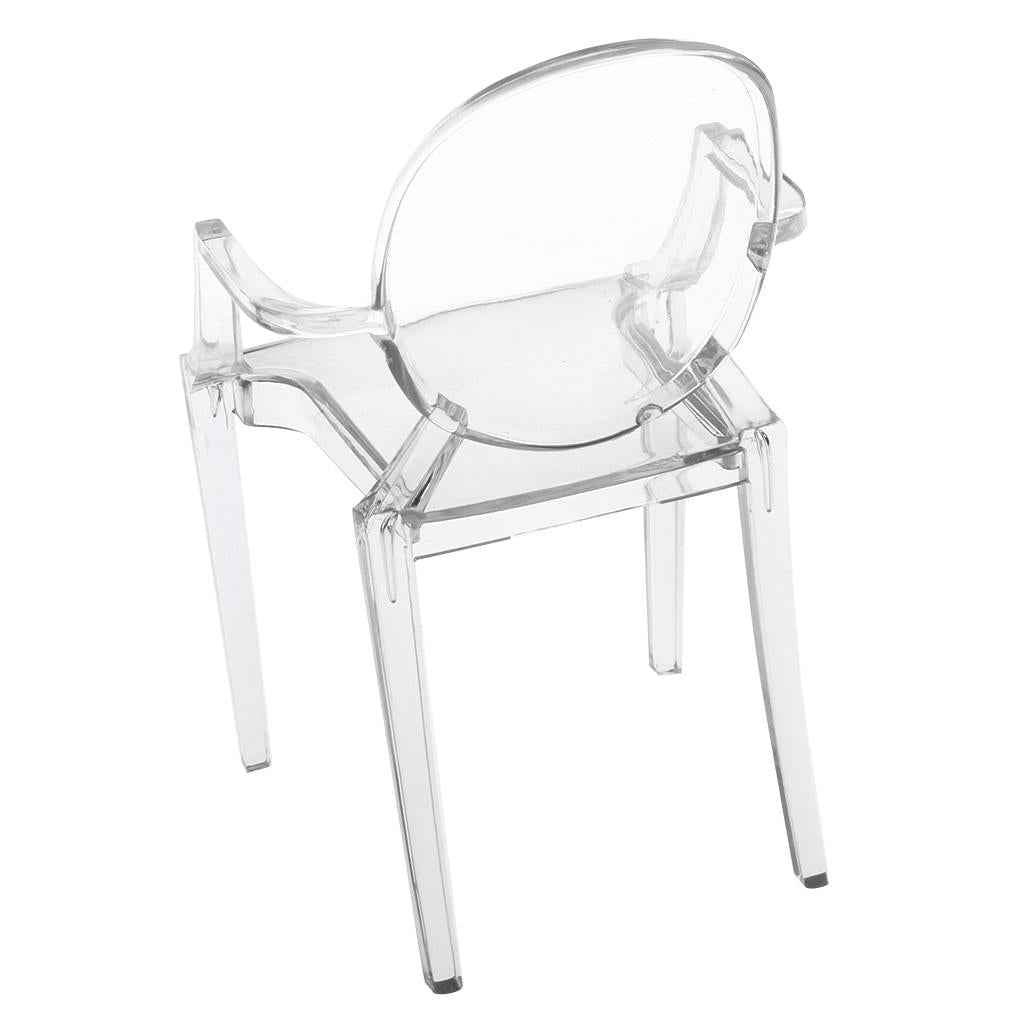 1/6 Plastic Dining Chair Furniture for Doll Armchair