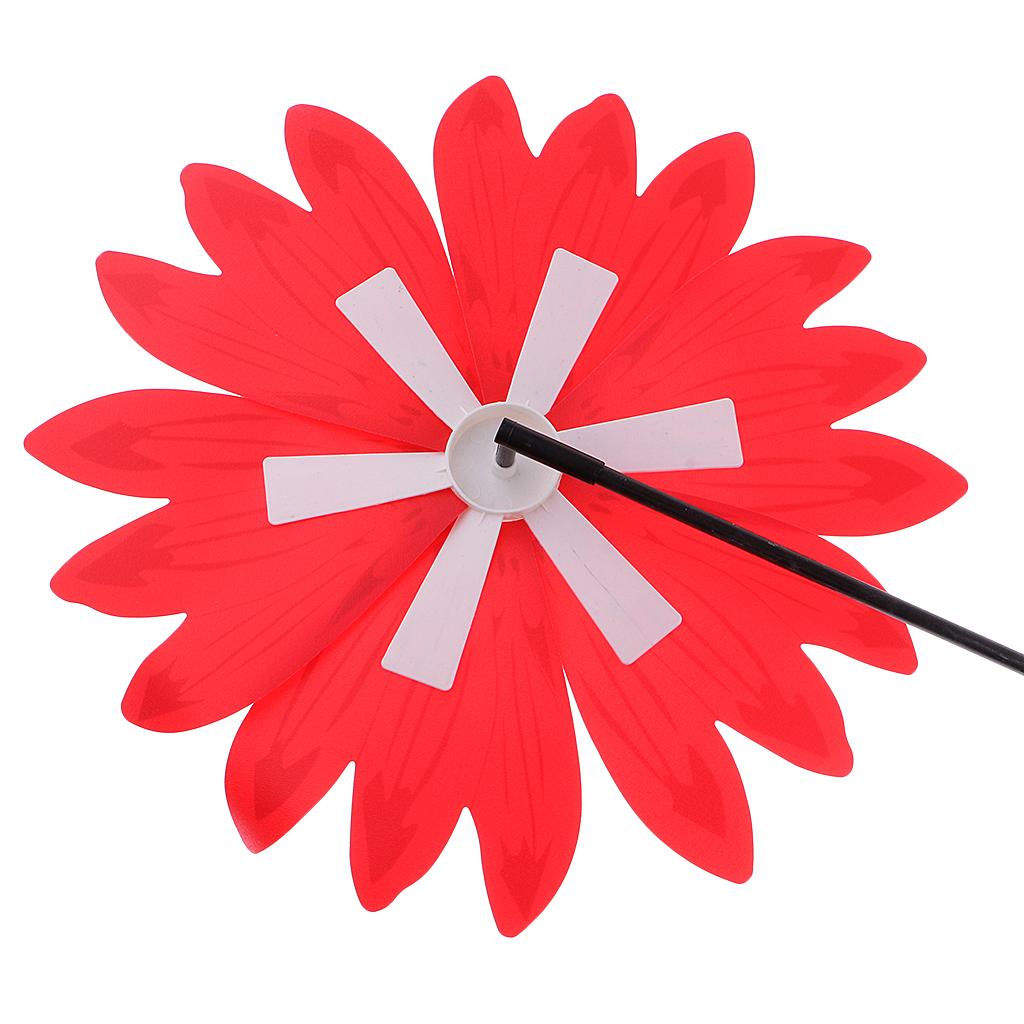 36cm DIY Sunflower Windmill Wind Rotator Outdoor Playground 6pcs