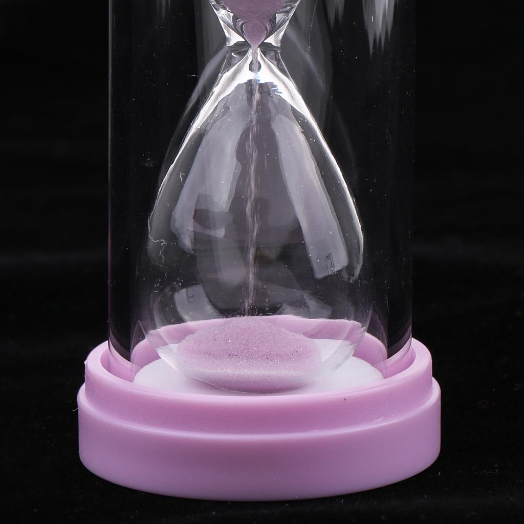 2x3 Minutes Round Sandglass Hourglass Sand Clock Timers Timing Tools Purple