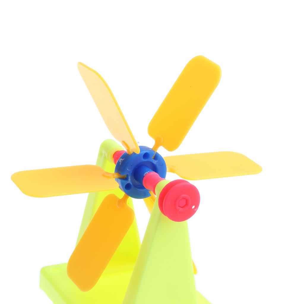 Kid Science Experiment Kits - DIY Water Wheel Model, School Educational Kit