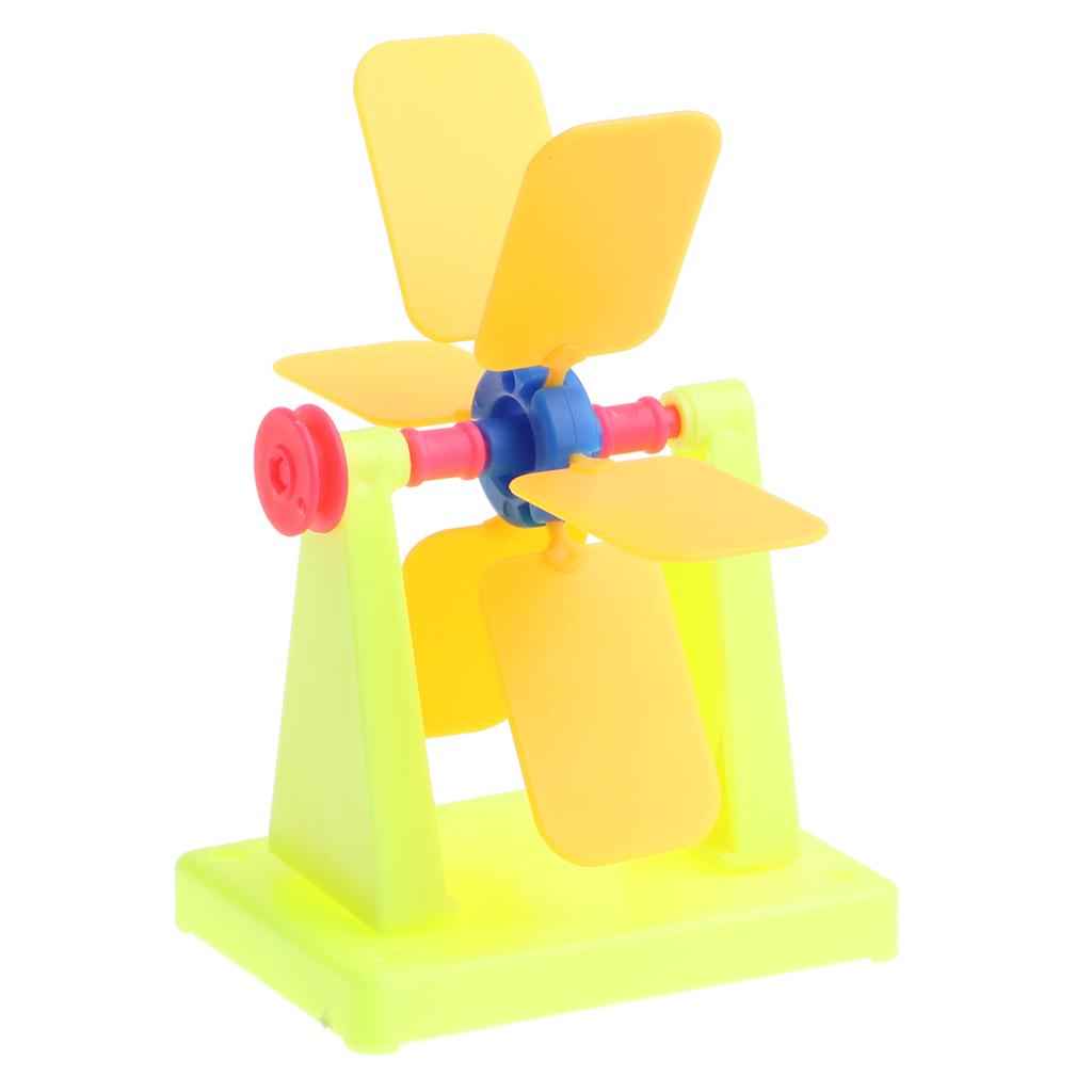 Kid Science Experiment Kits - DIY Water Wheel Model, School Educational Kit