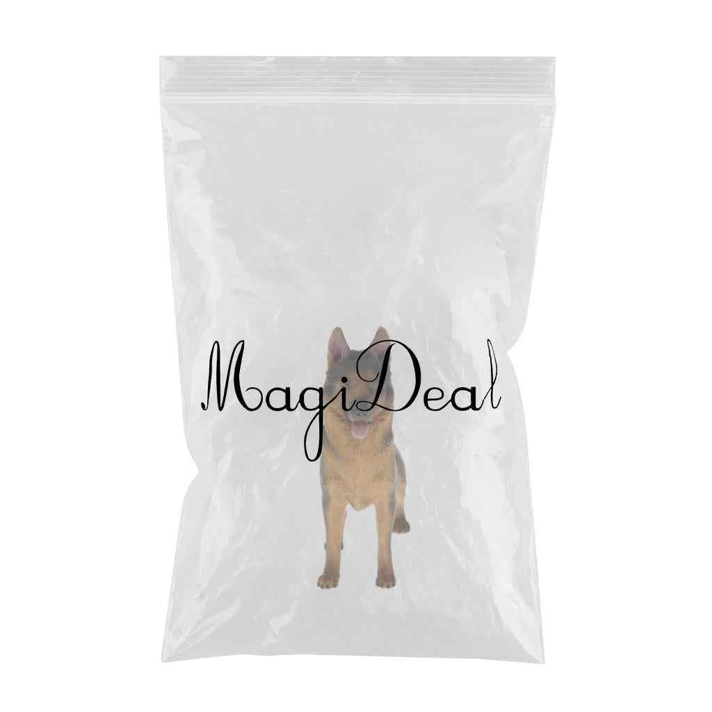 Animal Model-German Shepherd Dog Model Animal Figure Toys Light Yellow
