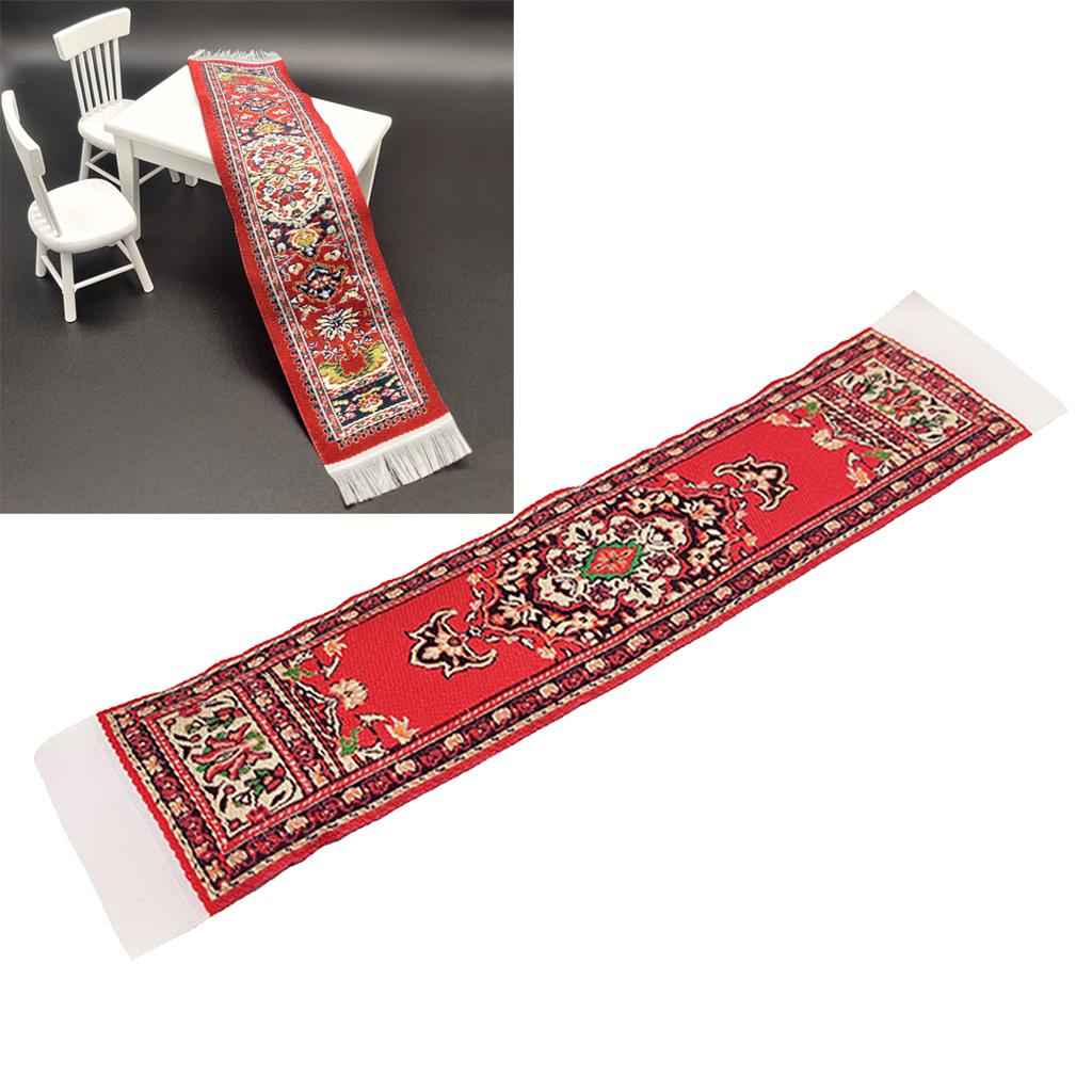 Miniature Floor Coverings Rugs Mat for 12th Dollhouse Furniture Decor Toys