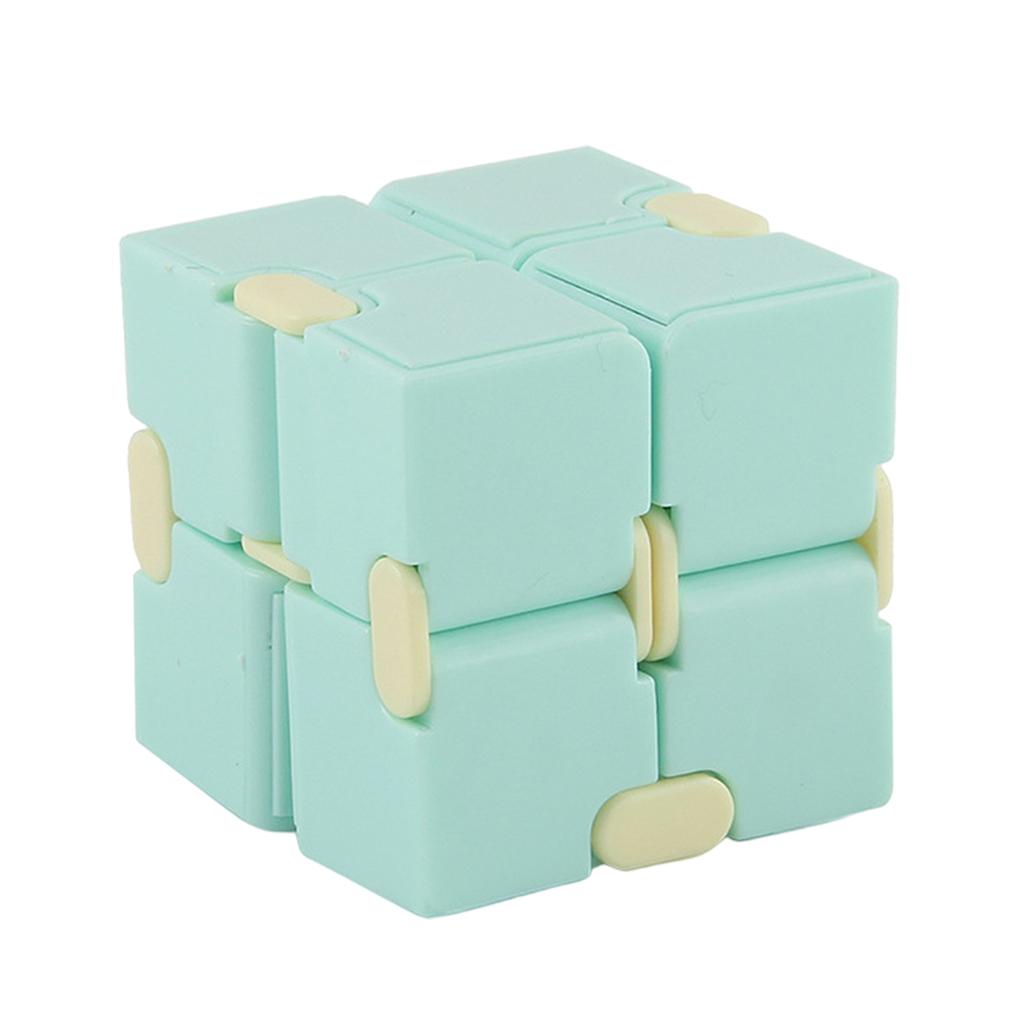 2xInfinity Cube Fidget Toy for Kids and Adults Relaxing green