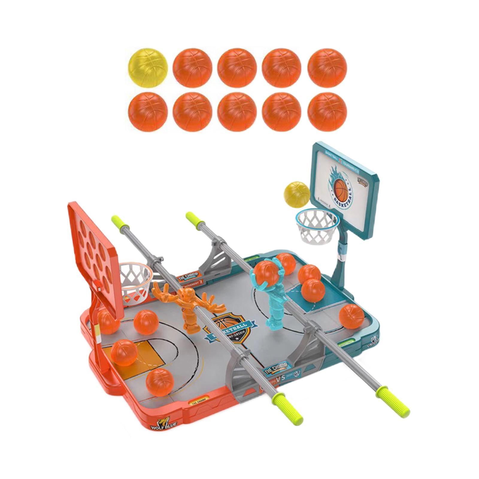 Classic Basketball Board Games Motor Skills Sport Shooting for Children 10 Balls
