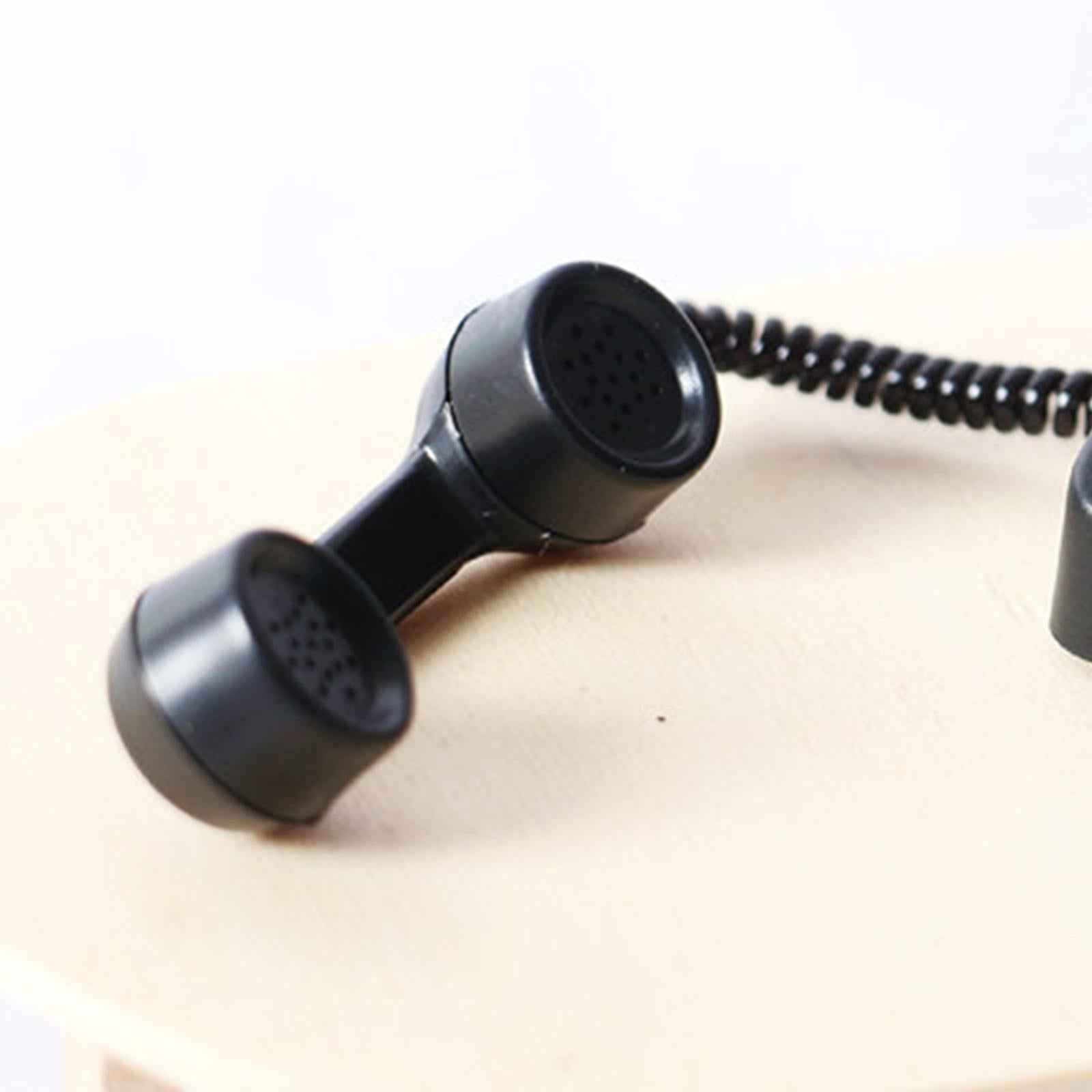 1/12 Scale Miniature Telephone Model Pretend Play for Doll House Decor