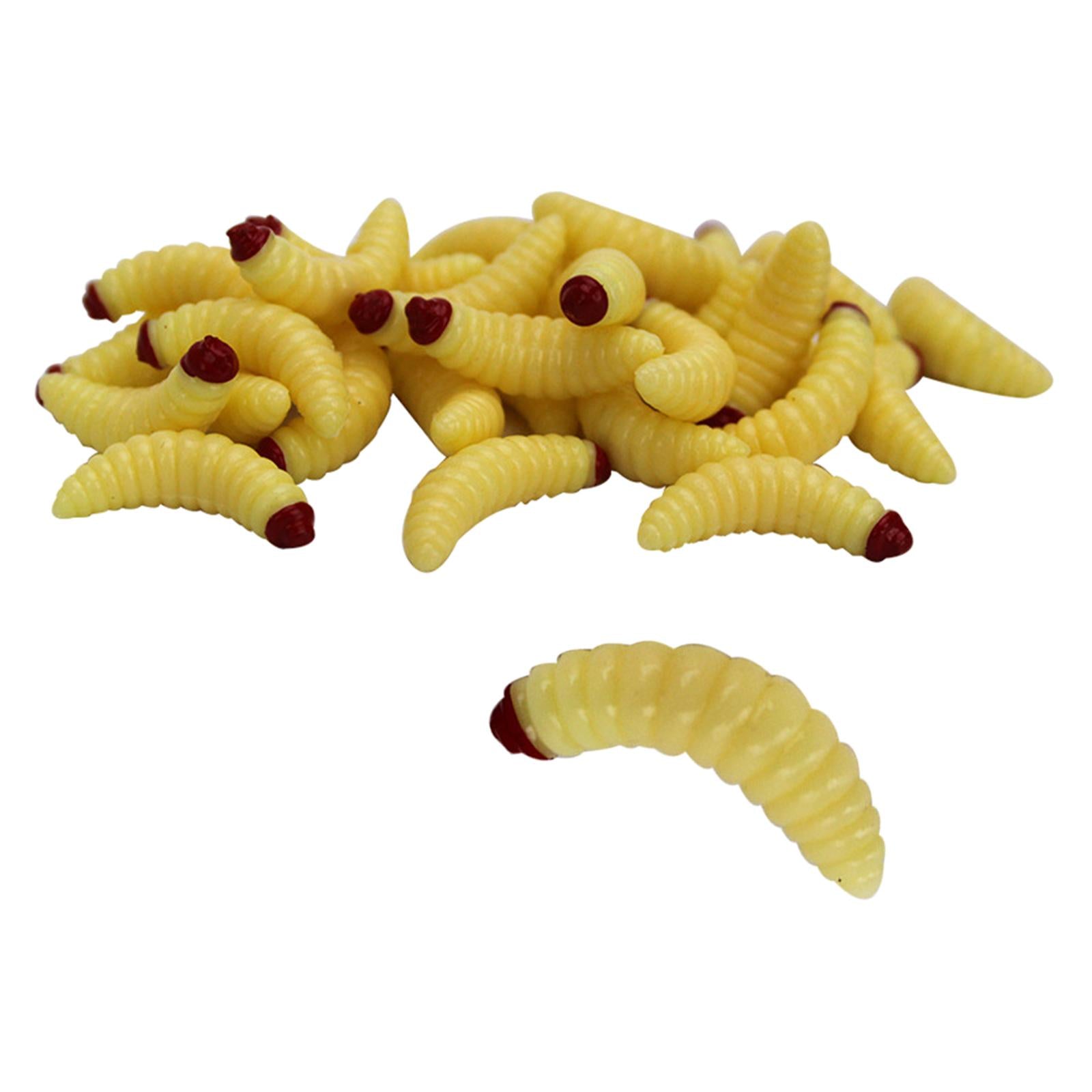 4x50pc Plastic Soft Fishing Lures Bass Fishing Worms Fishing Bait Worm Baits
