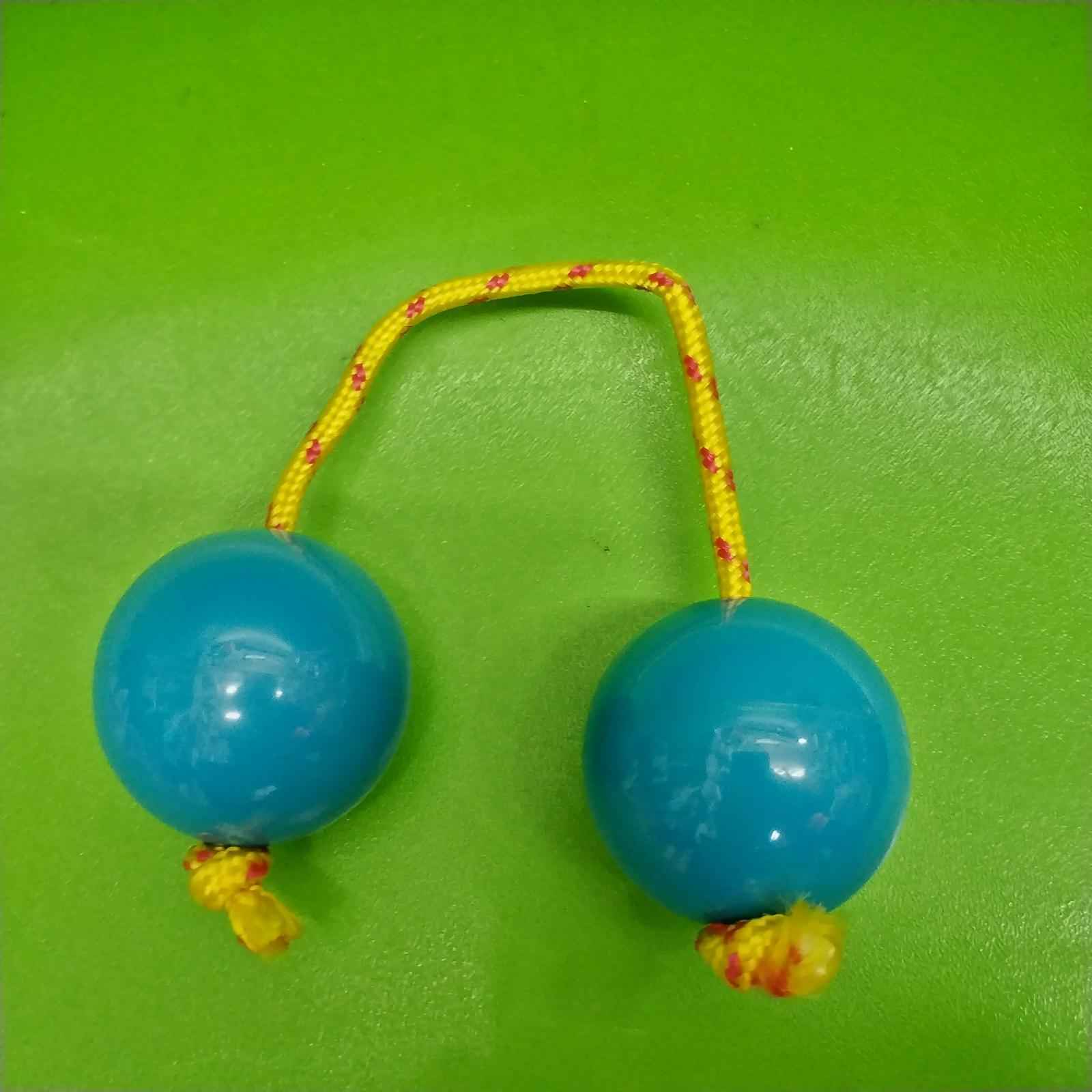 ABS African Shaker Rattle Double Gourd Percussion Music Instrument for Beach