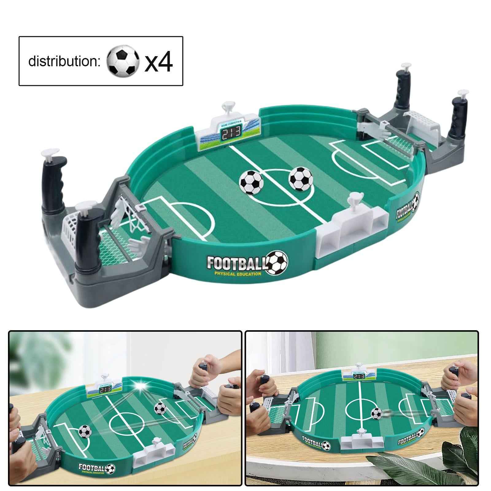 Soccer Game Interactive Toy for Family Kids Adults Entertainment medium 4 balls