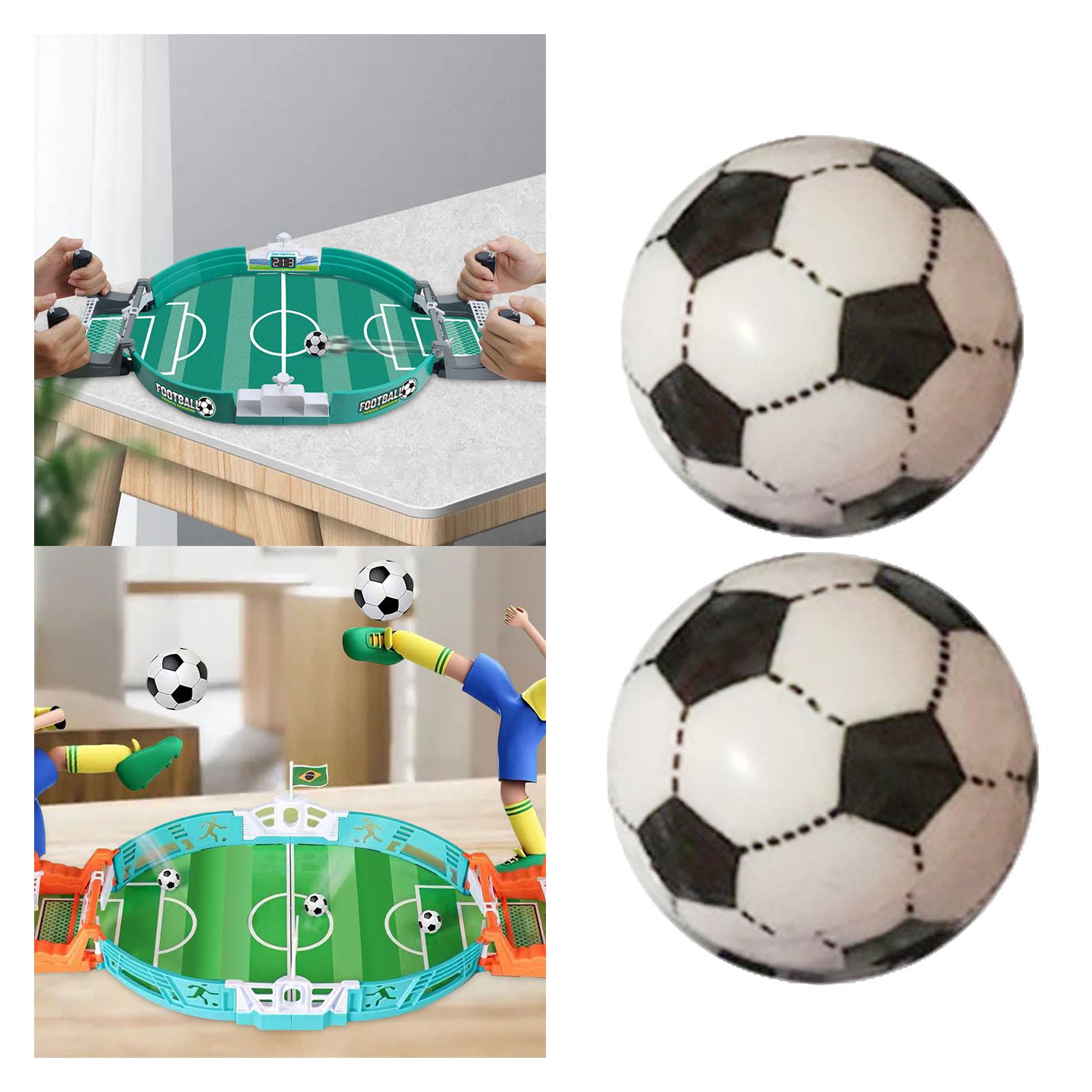 4xMini Table Football Replacement Durability for Classic Tabletop Soccer Game Medium