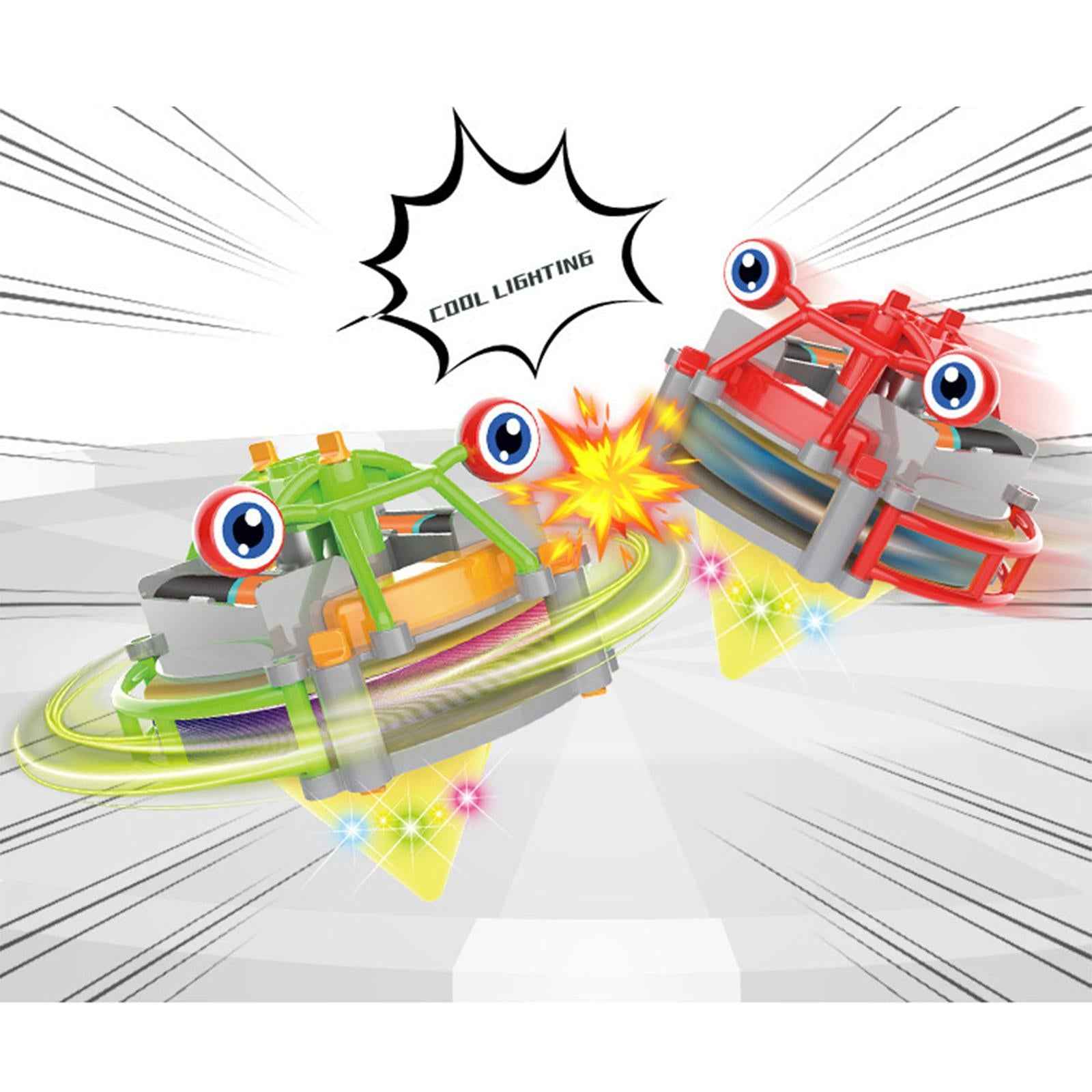 Unicycle Spinner Toys Tumbler Gyroscope Toy Fingertip Toys for Girls Boys Red