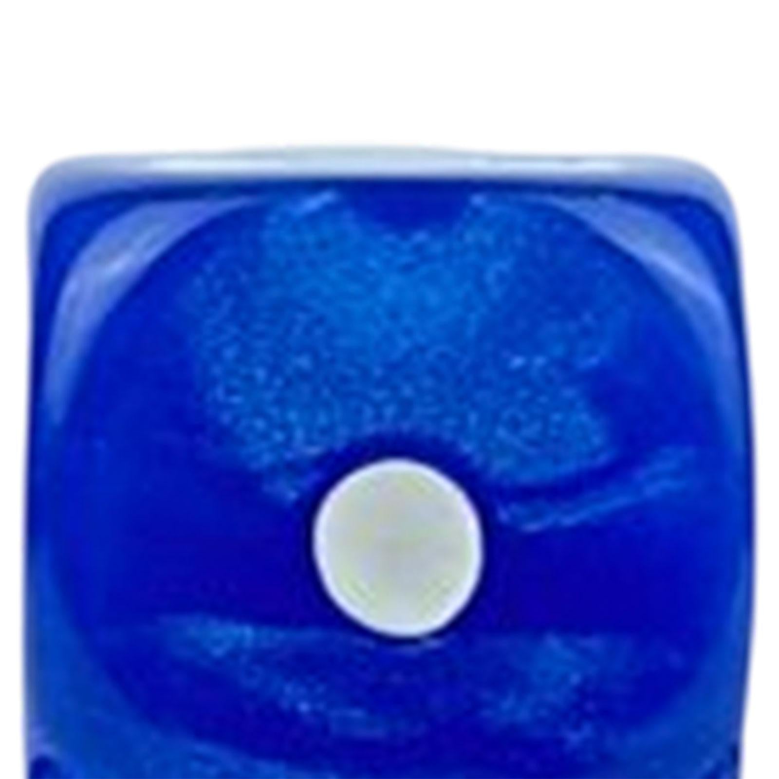 4x10x 6 Sided Dices Set Playing Dices Game Dices for KTV Role Playing Game Blue