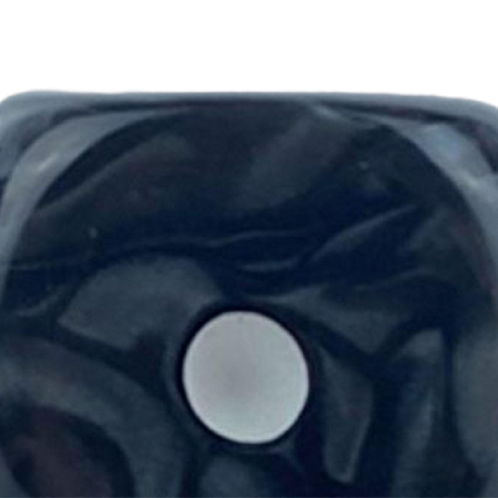 4x10x 6 Sided Dices Set Playing Dices Game Dices for KTV Role Playing Game Black