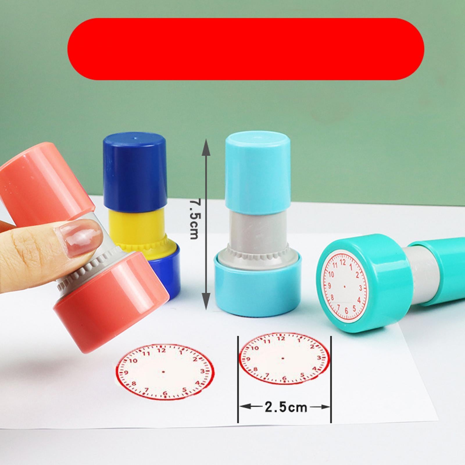 2xClock Stamp Telling Time Activities Arts and Crafts for Classroom Kids
