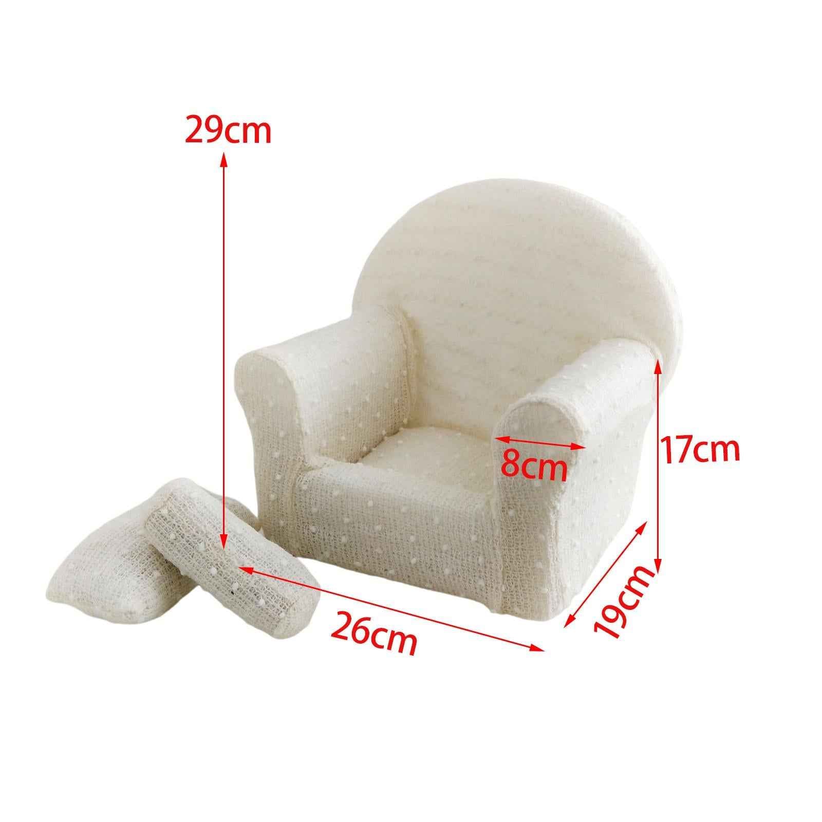 Newborn Photo Props Posing Sofa Chair Infant Photography Furniture Backdrop