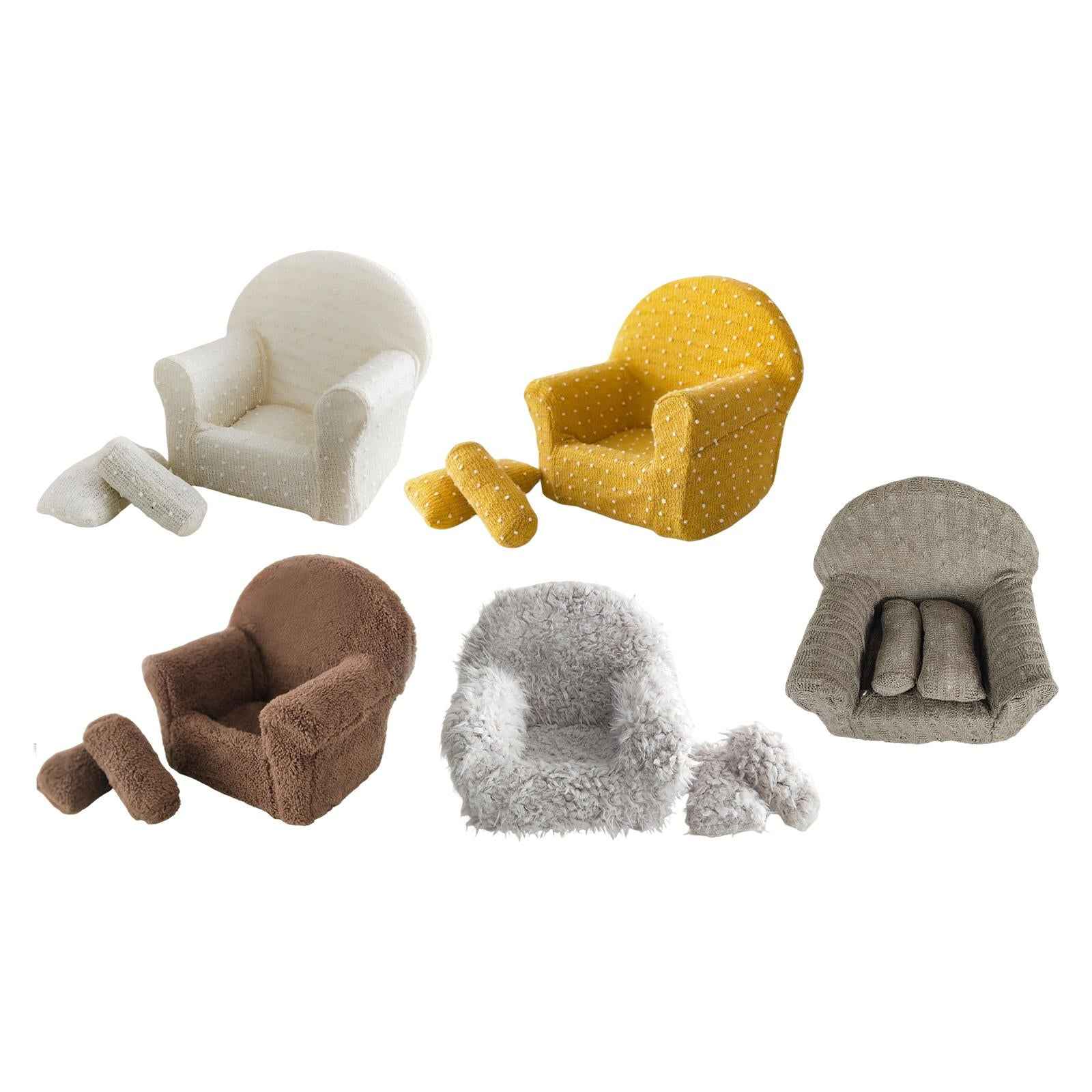 Newborn Photo Props Posing Sofa Chair Infant Photography Furniture Backdrop