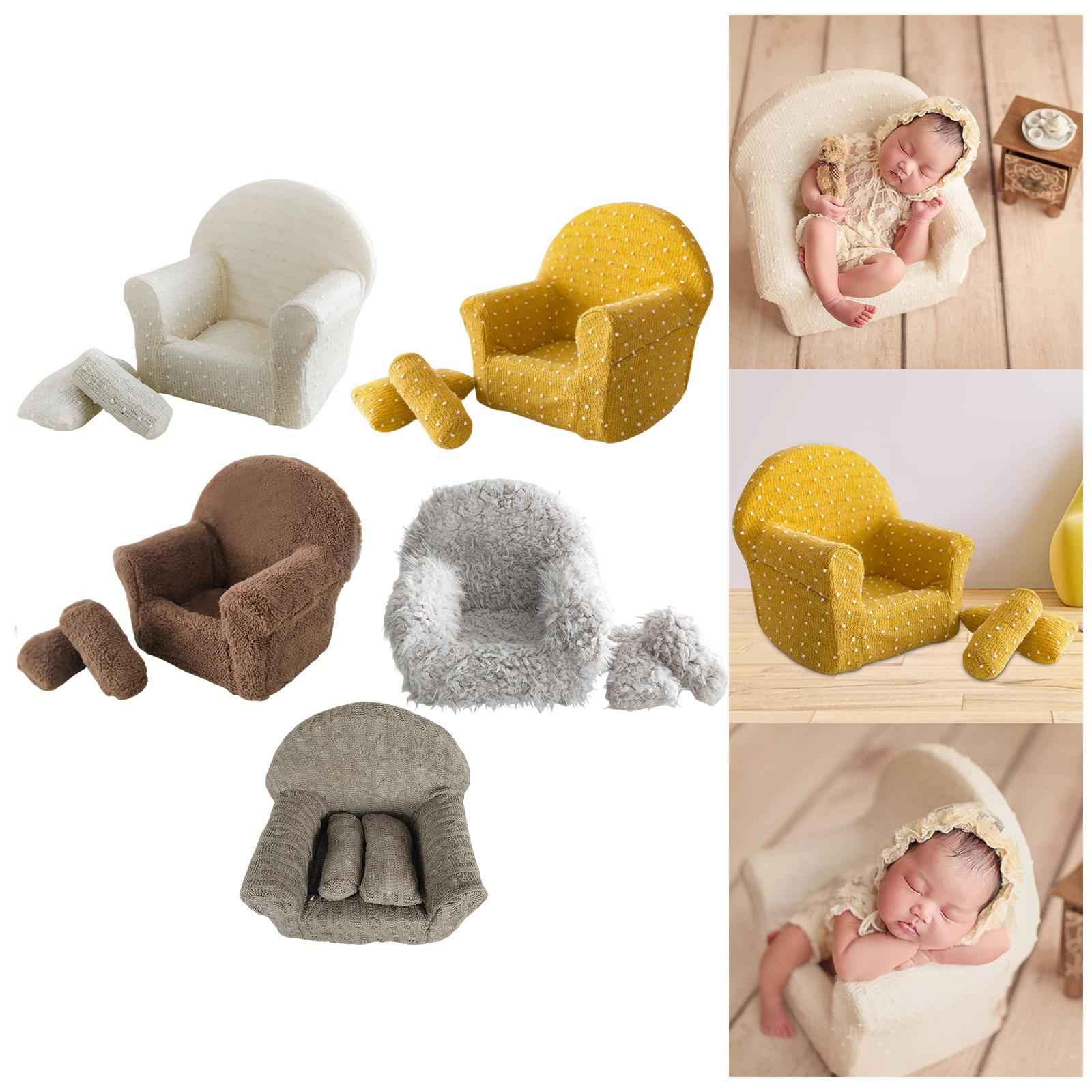 Newborn Photo Props Posing Sofa Chair Infant Photography Furniture Backdrop