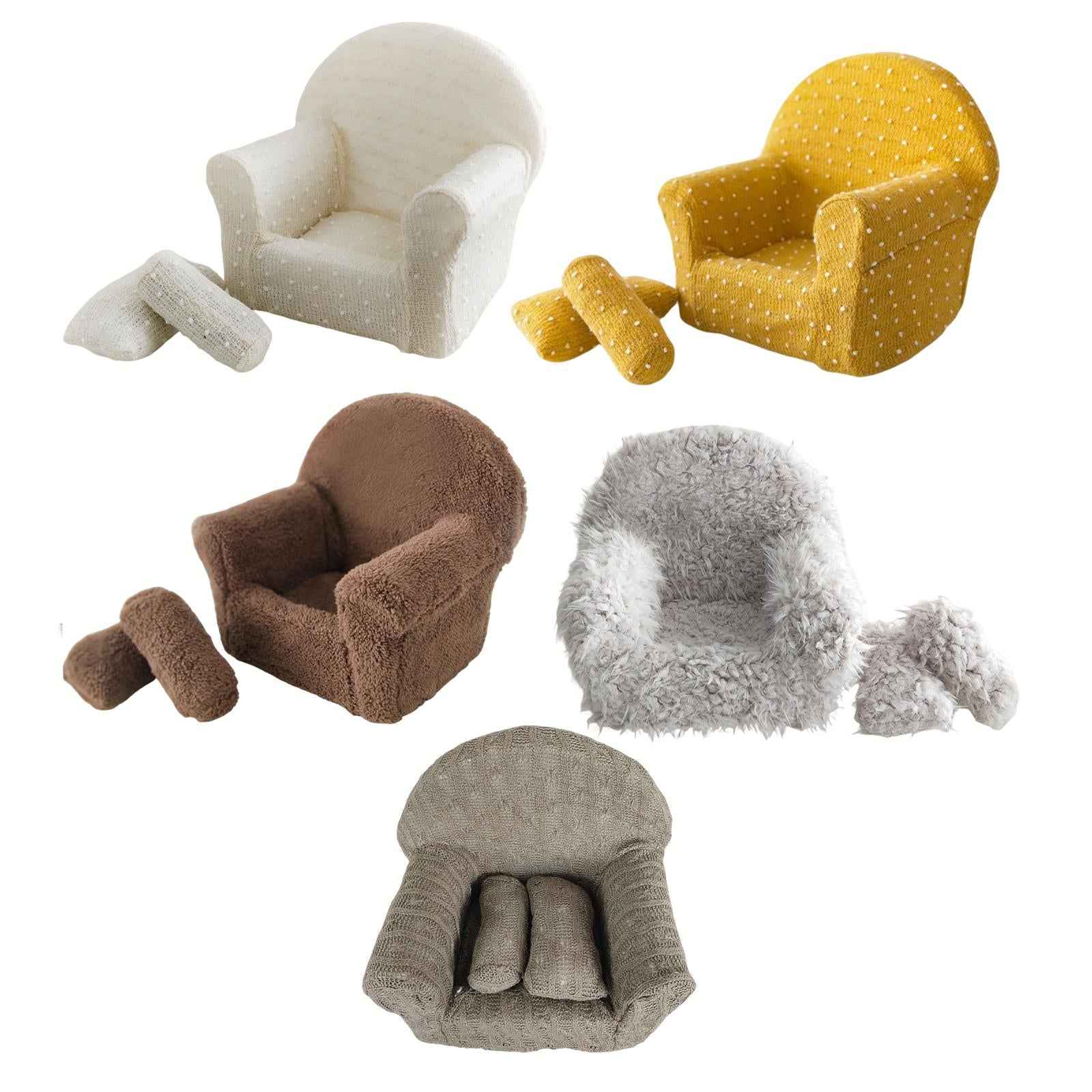 Newborn Photo Props Posing Sofa Chair Infant Photography Furniture Backdrop