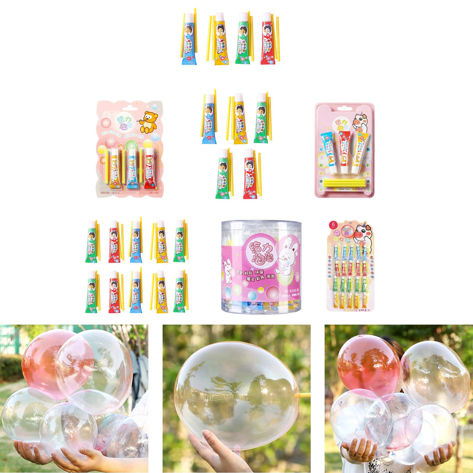 4xDouble Sided Tape Kids Toy Interactive Colorful Removable for Party Yard 4Pcs 7g