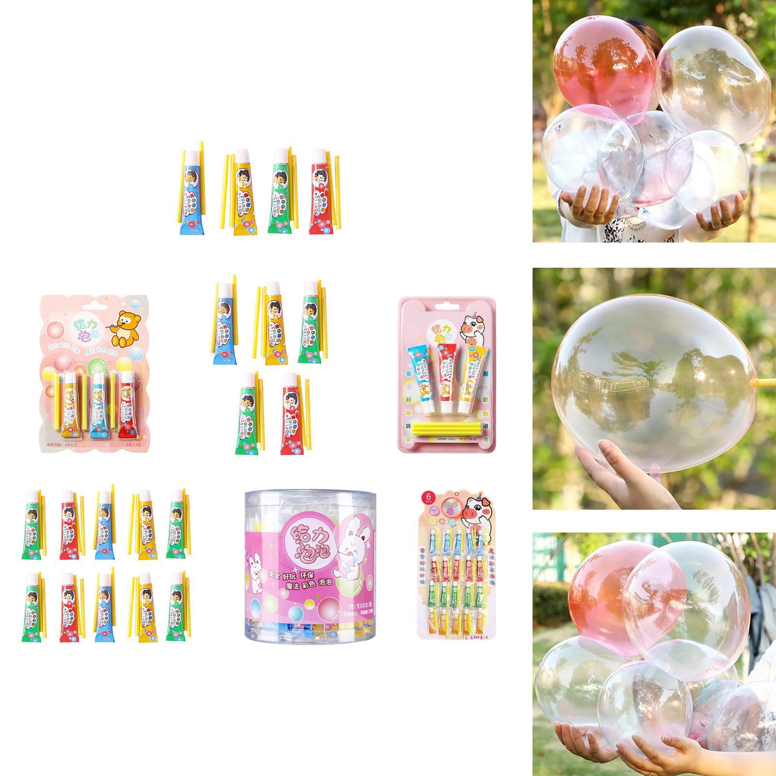 4xDouble Sided Tape Kids Toy Interactive Colorful Removable for Party Yard 4Pcs 7g