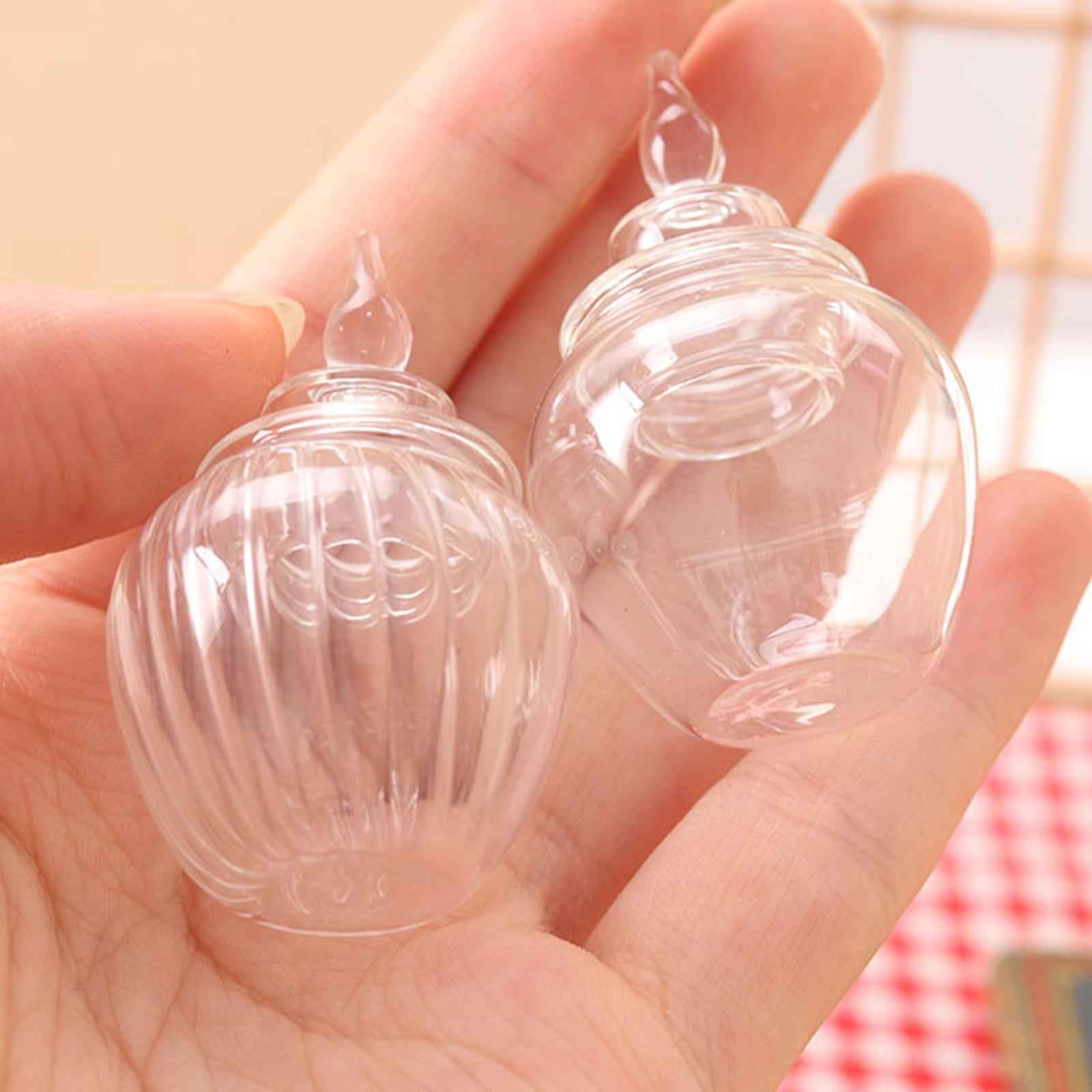 1:12 Scale Miniatures Dollhouse Glass Candy Jar DIY Fitments Style B