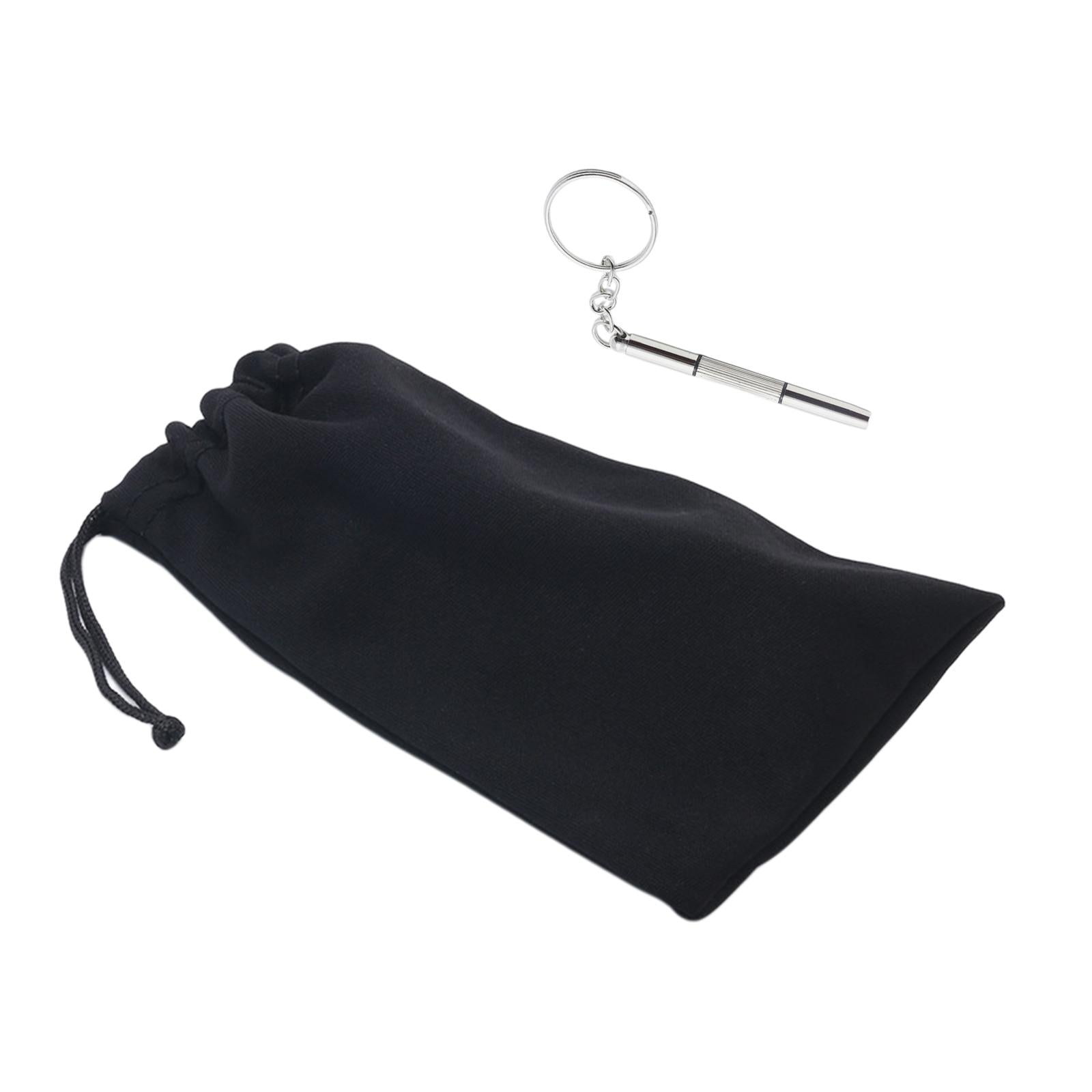 3xMicrofiber Sunglasses Pouch Phone Gadgets Sleeve Bag for Garden Beach Travel