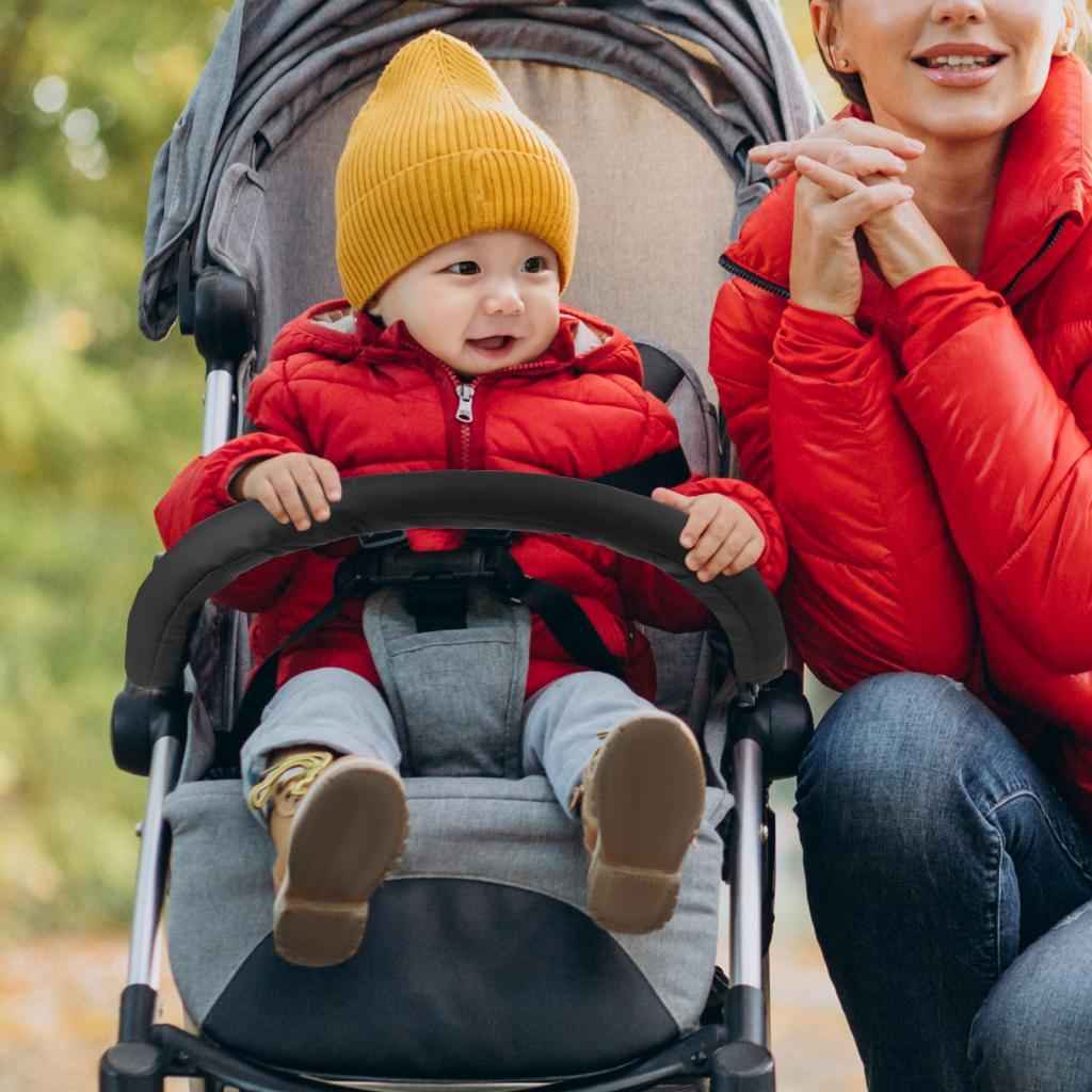 Stroller Support Bar Handrail Stroller Safety Bar for Pushchair Trolley Accs