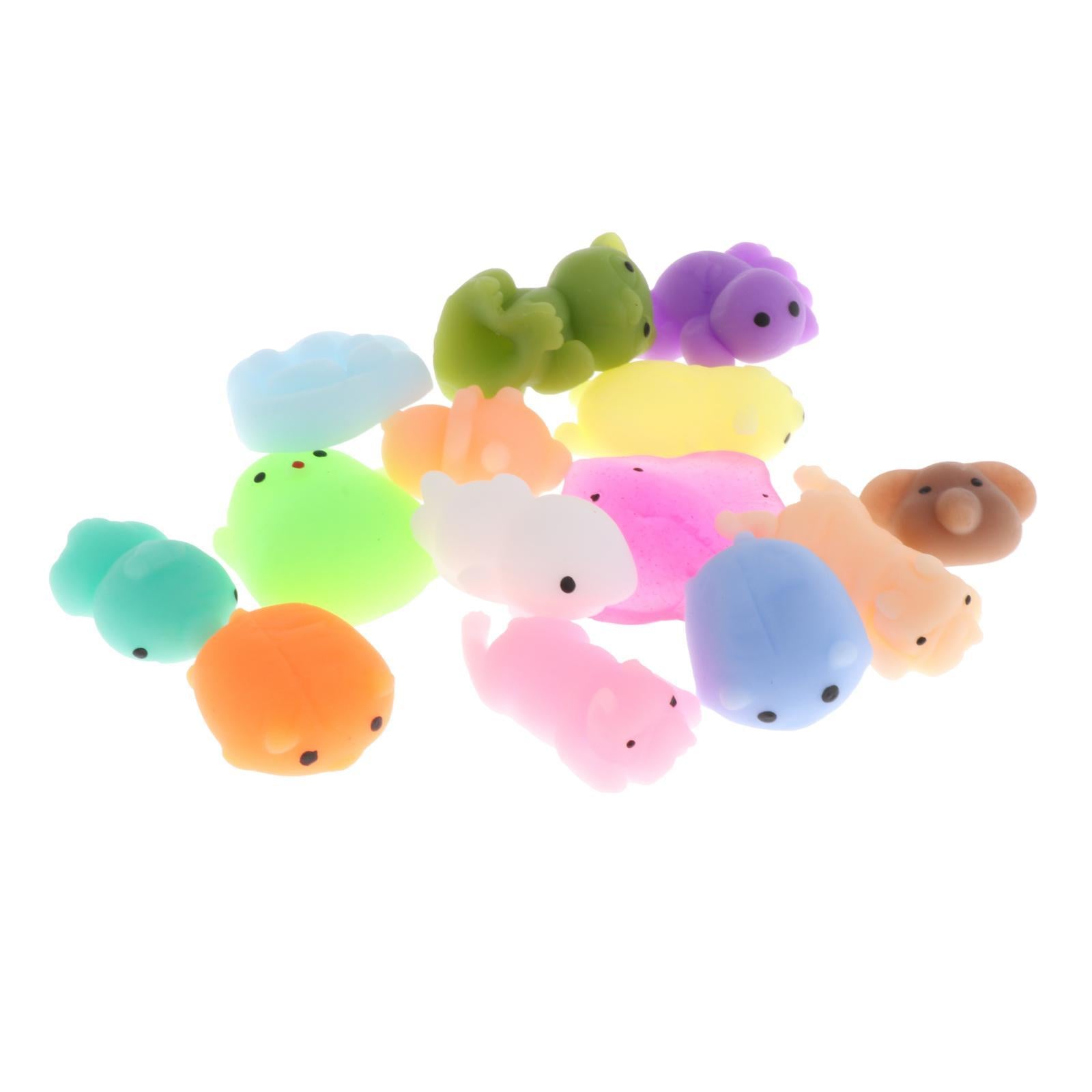 30 Pieces Mini Squeezing Toys Cute Relaxing Toy for Stocking Stuffers Adults Animals
