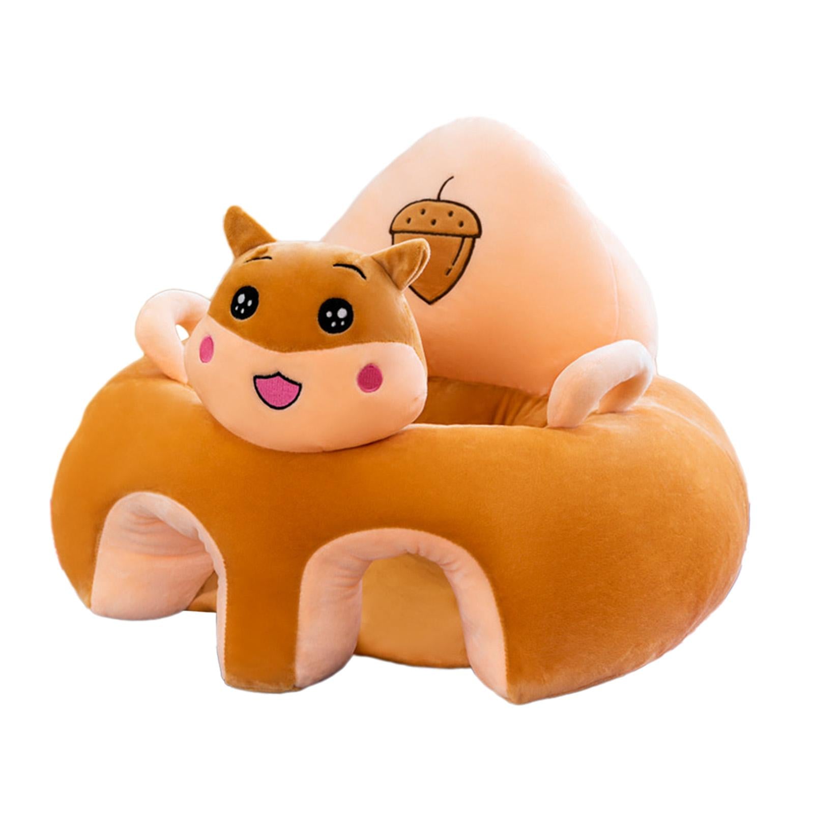 Cartoon Infant Support Seat Soft Learning Sitting Chairs for Boys Infant Gifts Hamster