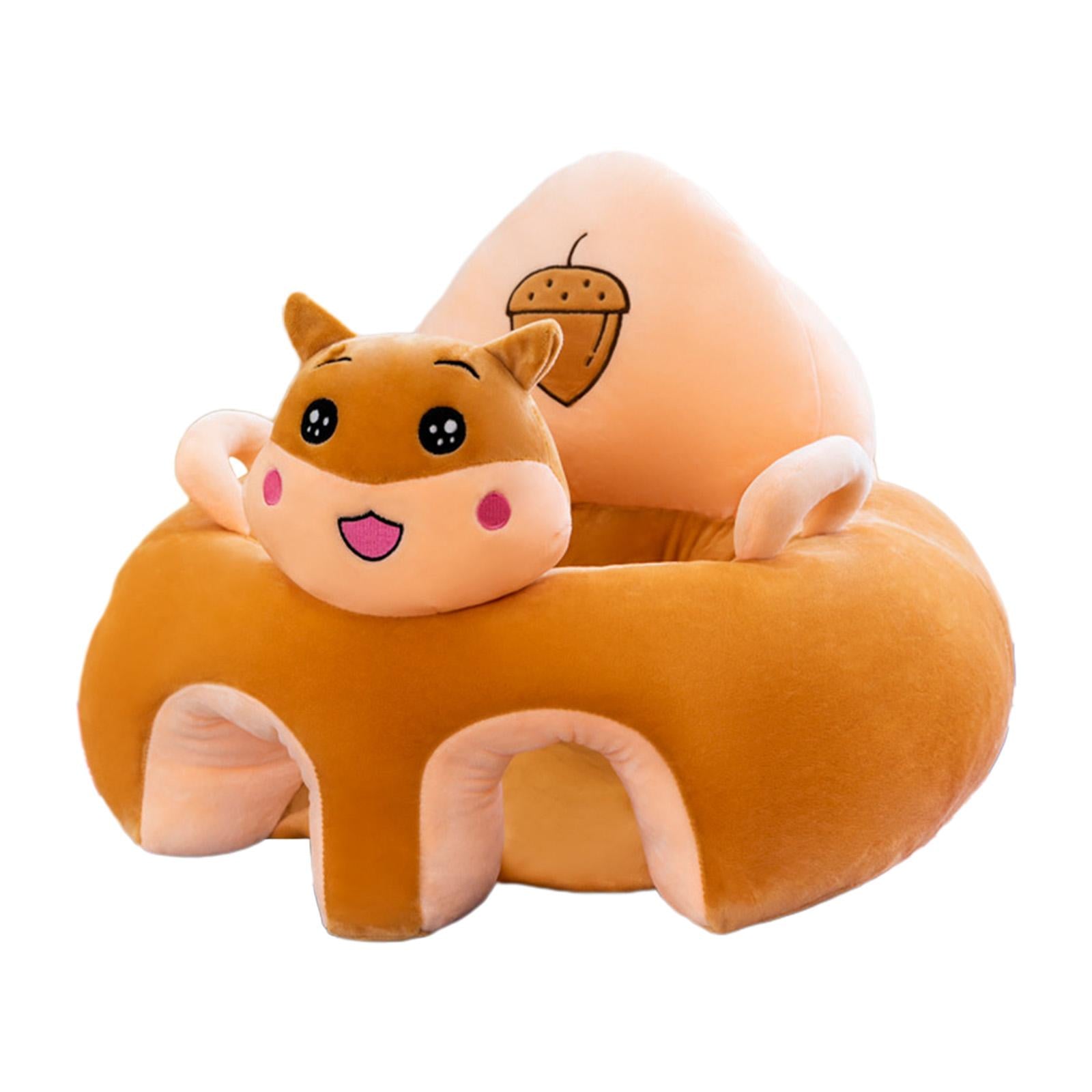 Cartoon Infant Support Seat Soft Learning Sitting Chairs for Boys Infant Gifts Hamster