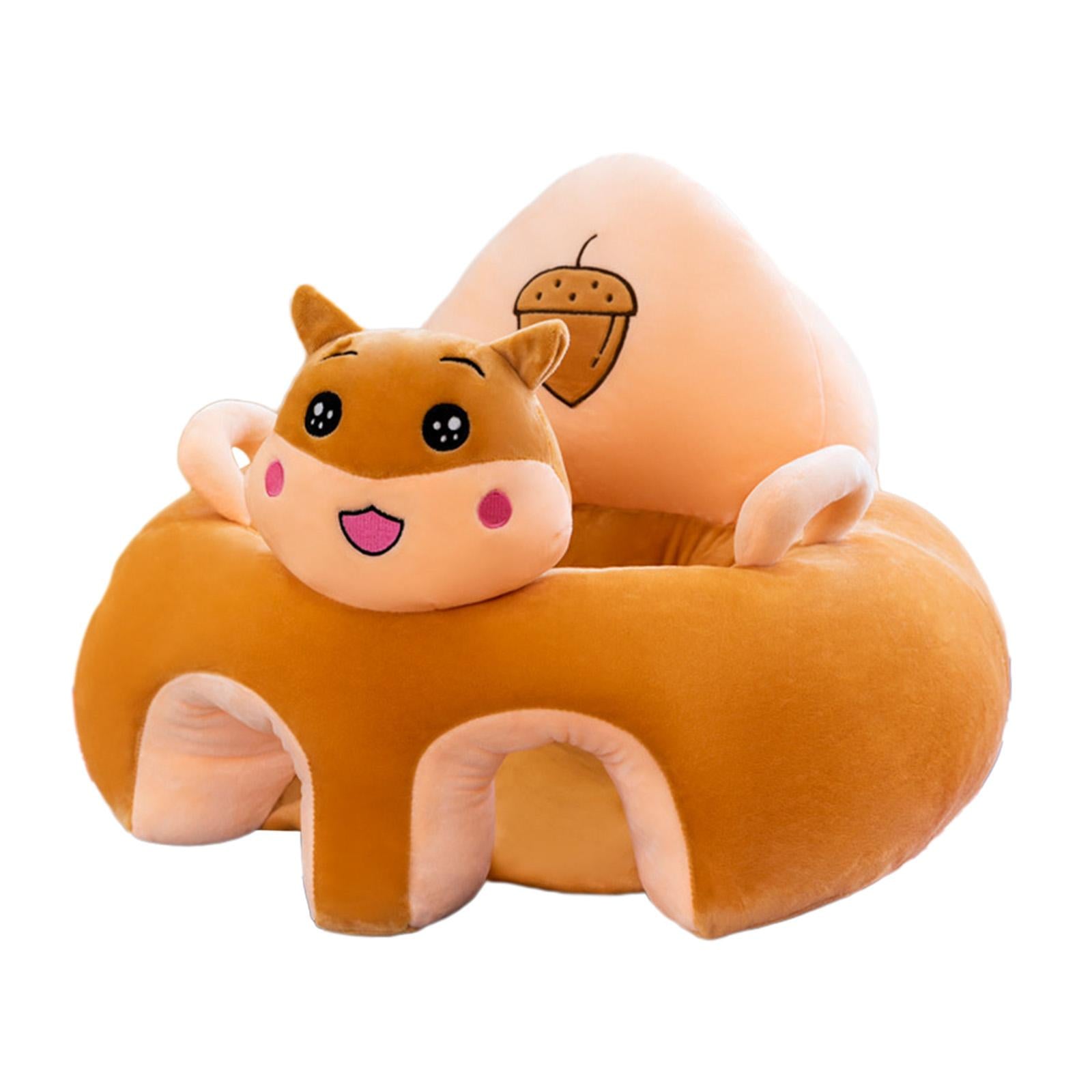 Cartoon Infant Support Seat Soft Learning Sitting Chairs for Boys Infant Gifts Hamster