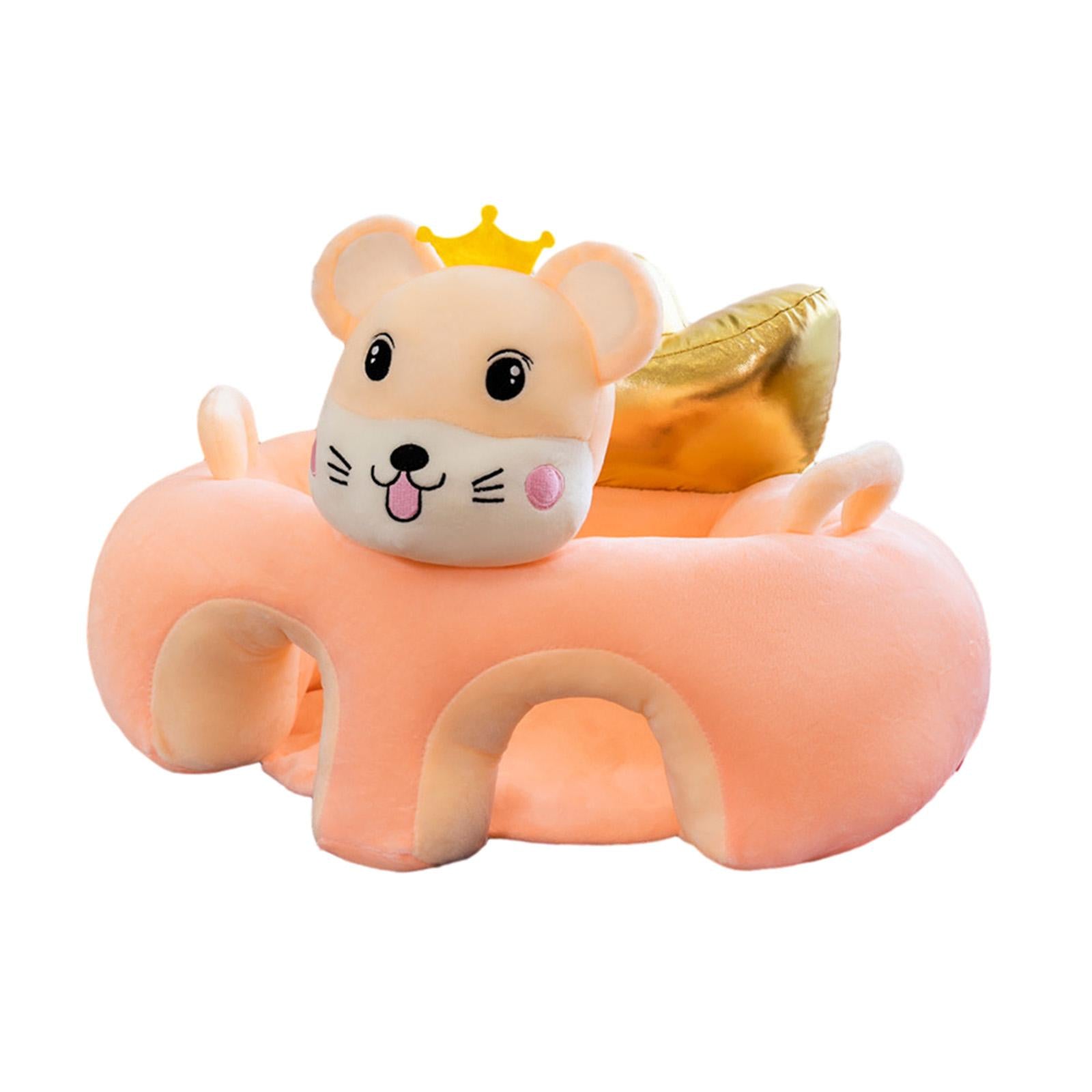 Cartoon Infant Support Seat Soft Learning Sitting Chairs for Boys Infant Gifts Mice